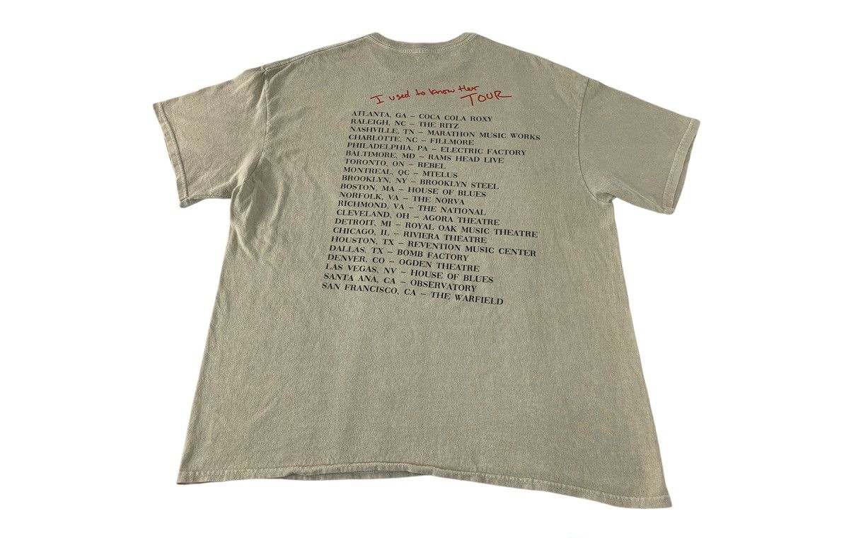 Band Tees HER Used To Know Her US Tour Graphic Screen Printed Tee Size US XL / EU 56 / 4 - 2 Thumbnail