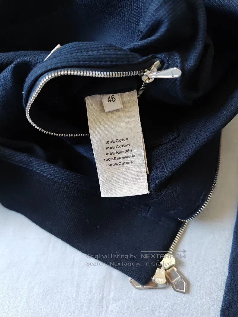 Hermes Hermes Navy Blue Cotton Thin Jacket Size US S / EU 44-46 / 1 - 5 Thumbnail