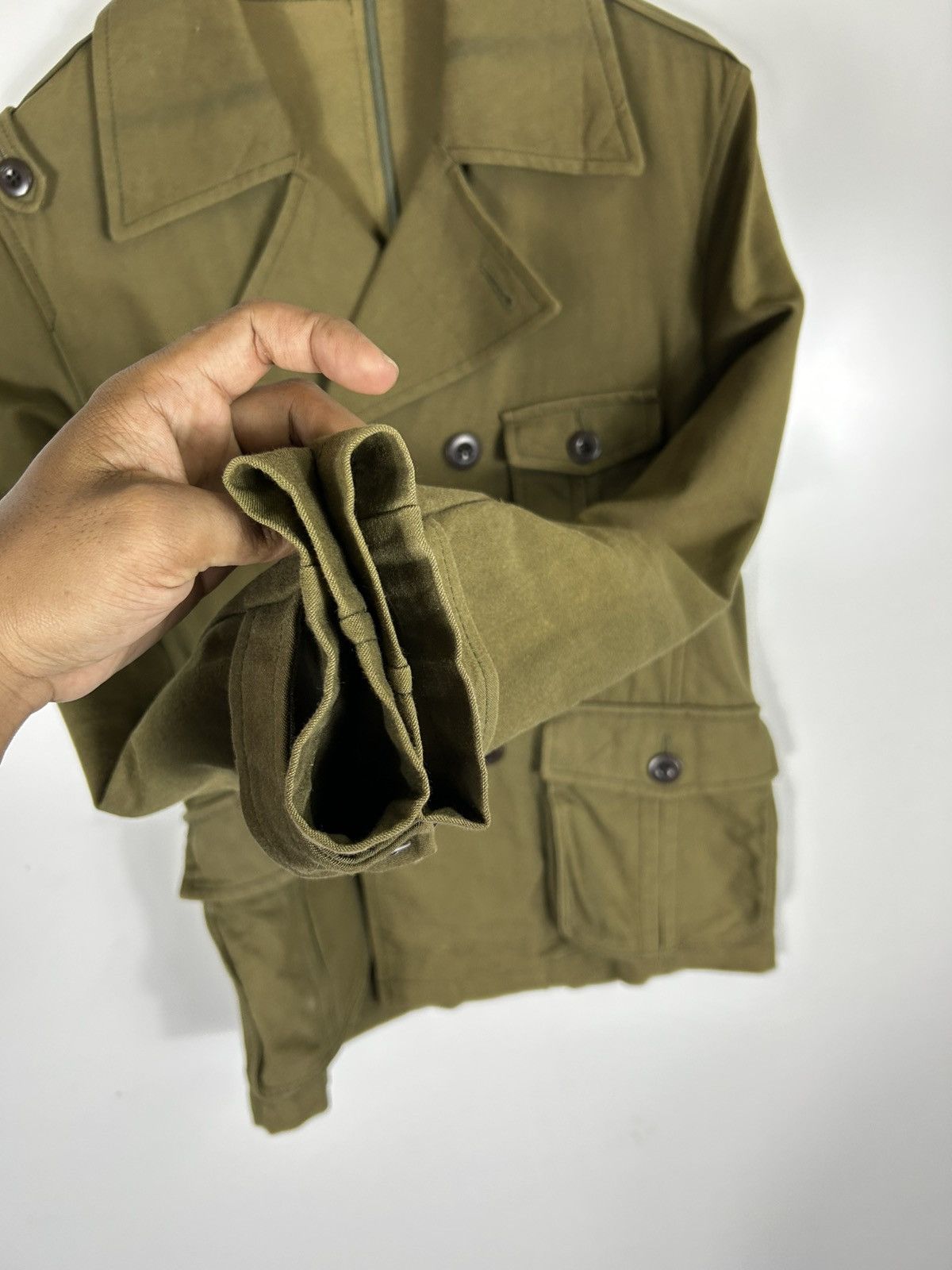 Japanese Brand 🔥Quadro Workwear Style Double Breast Coat Jacket Size US S / EU 44-46 / 1 - 7 Thumbnail