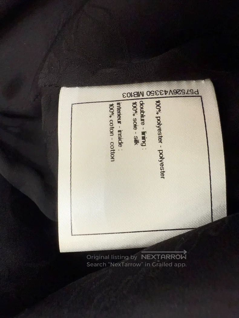 Chanel Chanel 17-year-old ground-controlled black and white sequi Size S / US 4 / IT 40 - 7 Thumbnail