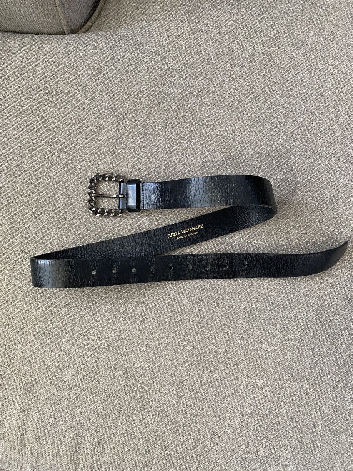 JUNYA WATANABE COMME des GARCONS ベルト Junya Watanabe Comme Des Garcons Chain Link Leather Belt