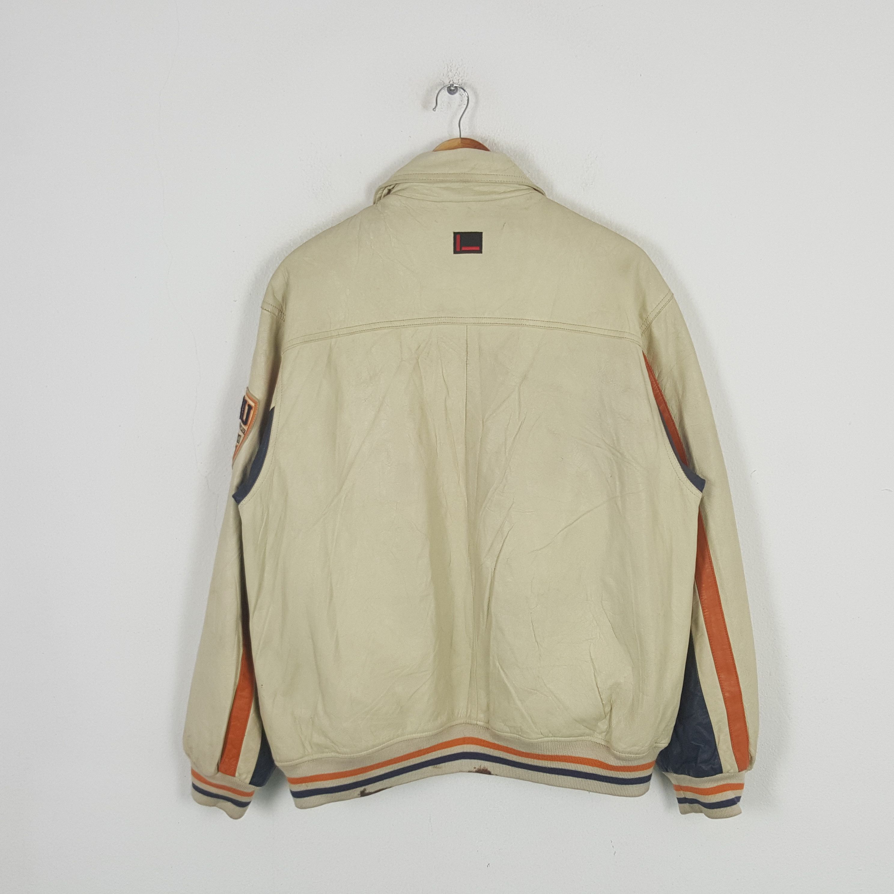 Fubu × Vintage Vintage Fubu American Style Leather Jacket C286N4 Size US L / EU 52-54 / 3 - 3 Thumbnail