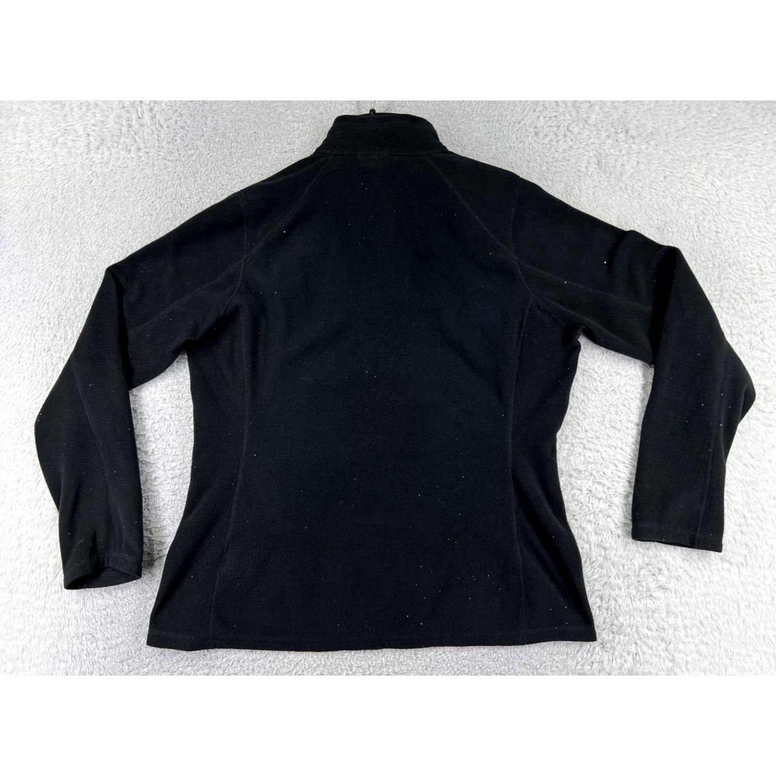 The North Face The North Face Sweater Womens XL Black 100% Polyester Fleece 1/4 Zip Pullover Sweatshirt Size XL / US 12-14 / IT 48-50 - 2 Thumbnail
