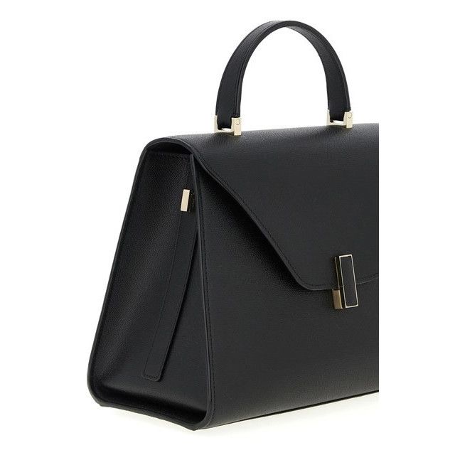 Valextra VALEXTRA Iside Large Black Leather Top Handle Bag New & Auth Size ONE SIZE - 3 Thumbnail