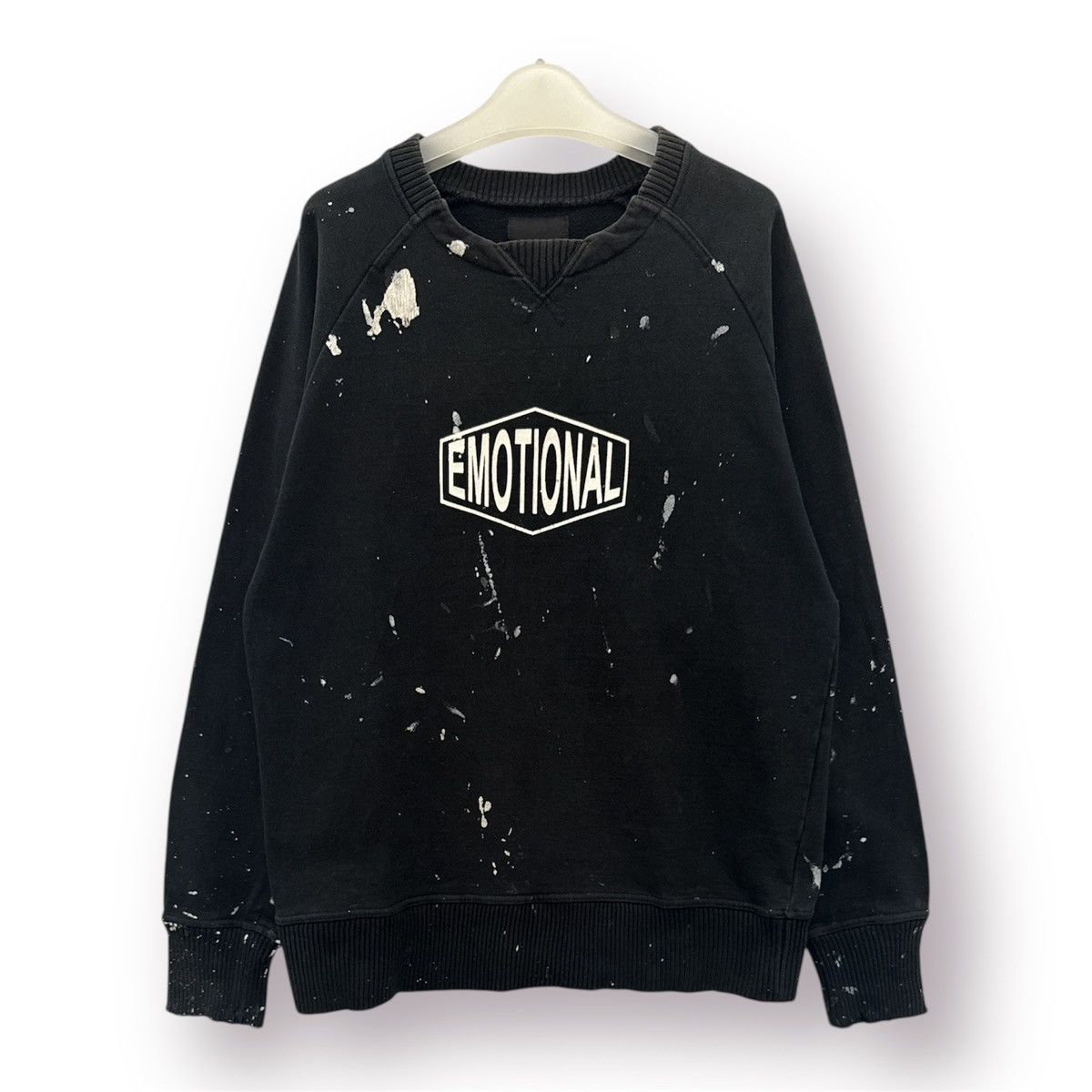 Japanese Brand Japan Streetwear Acoustic Emotional Distressed SplatterPaint Size US M / EU 48-50 / 2 - 1 Thumbnail
