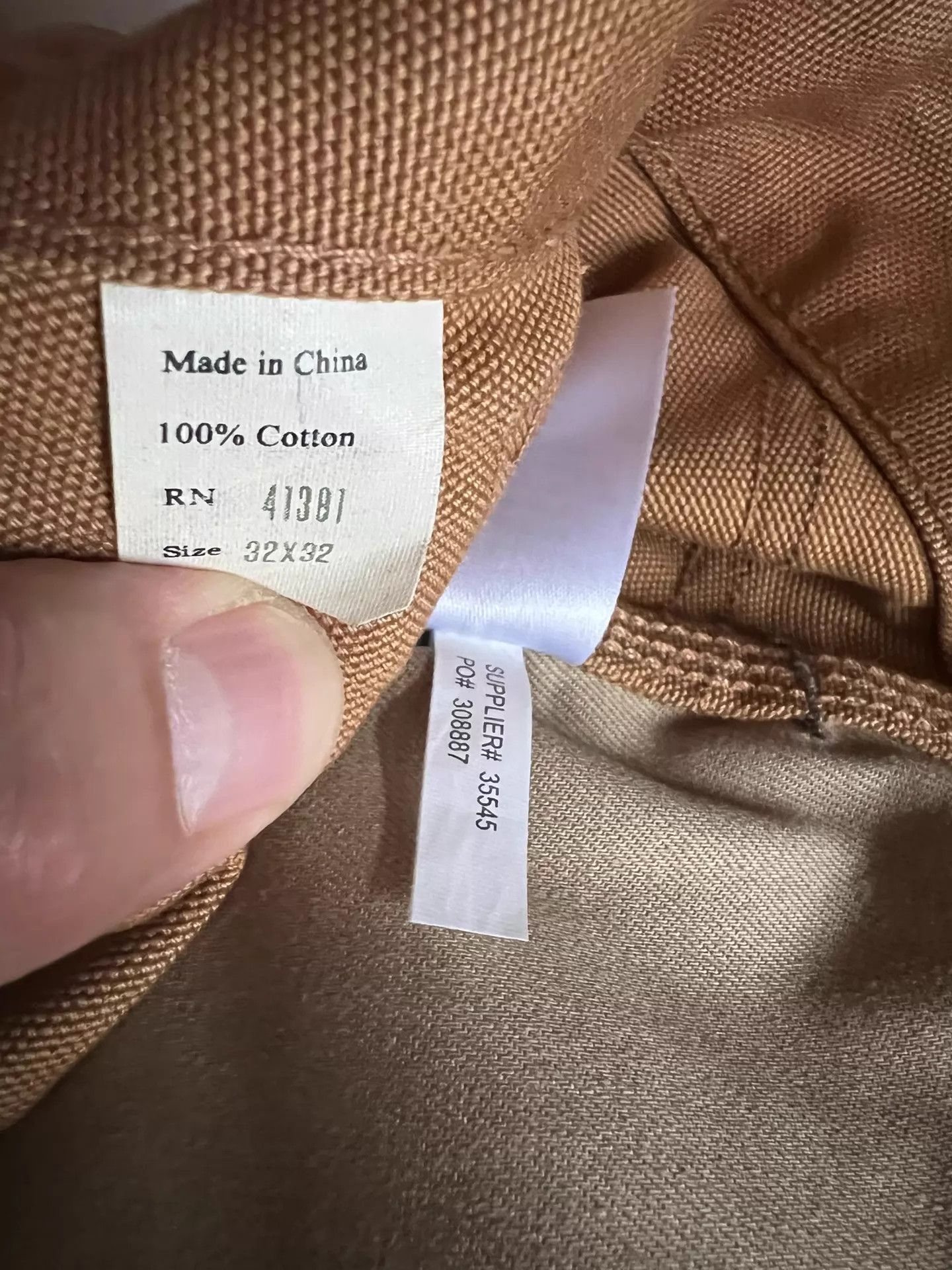 RRL Ralph Lauren RRL Double RL Mustard Suspender Work Pants 32x32 Size US 32 / EU 48 - 9 Thumbnail