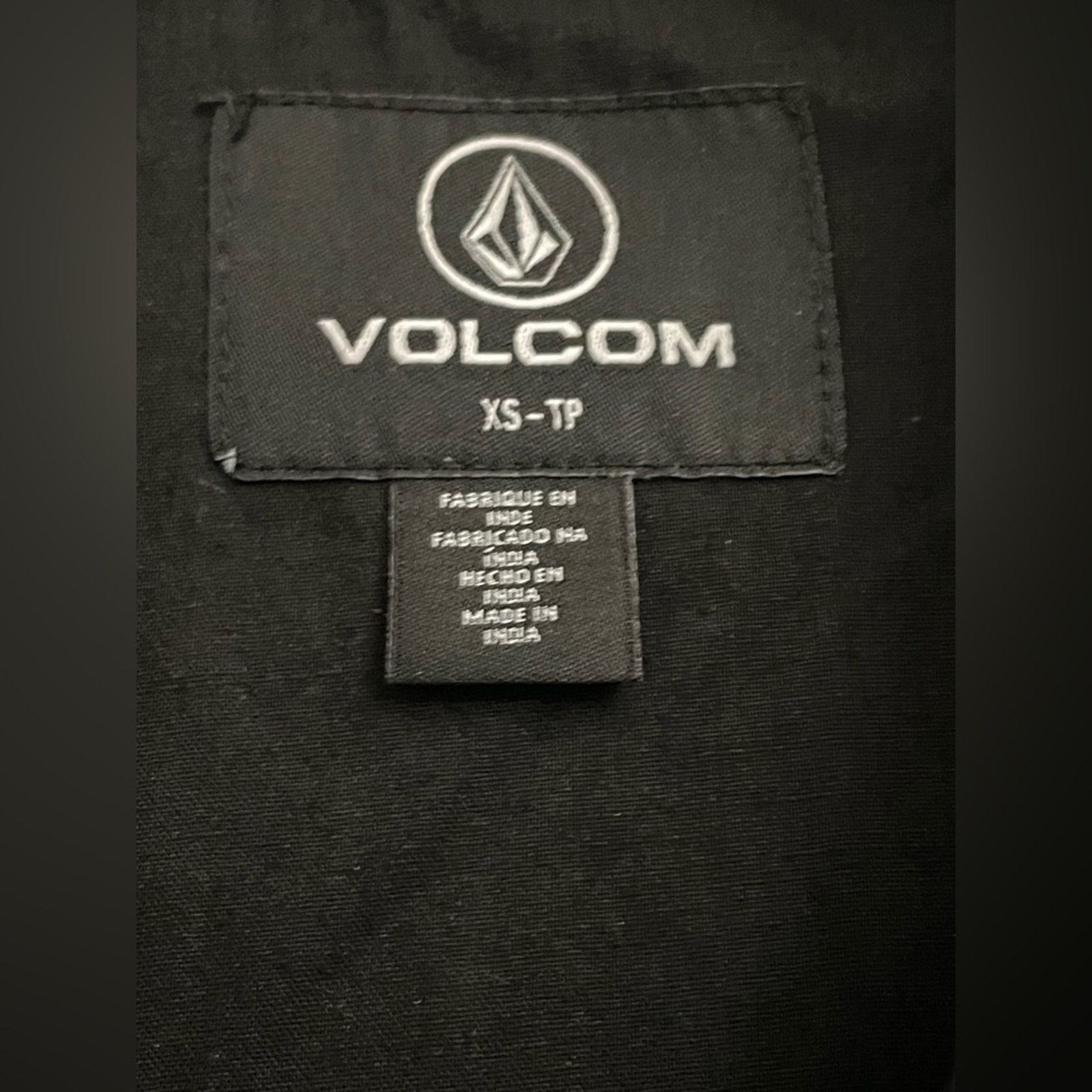Volcom VOLCOM Men's S/S Button Shirt BARACOSTONE in Black Size XS Size US XS / EU 42 / 0 - 2 Thumbnail