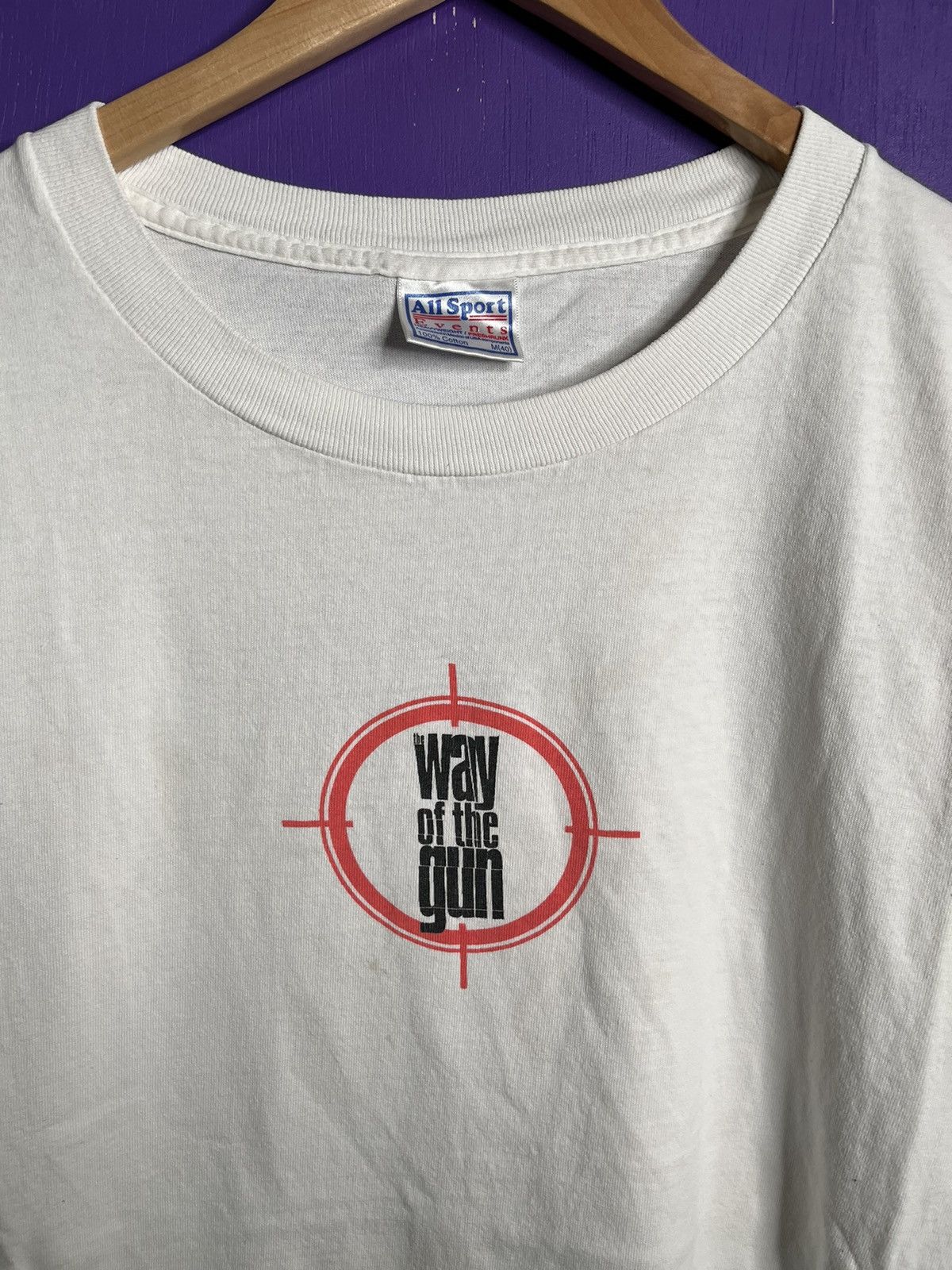 Vintage Vintage 2000 Way of the gun movie promo t-shirt Size US M / EU 48-50 / 2 - 3 Thumbnail