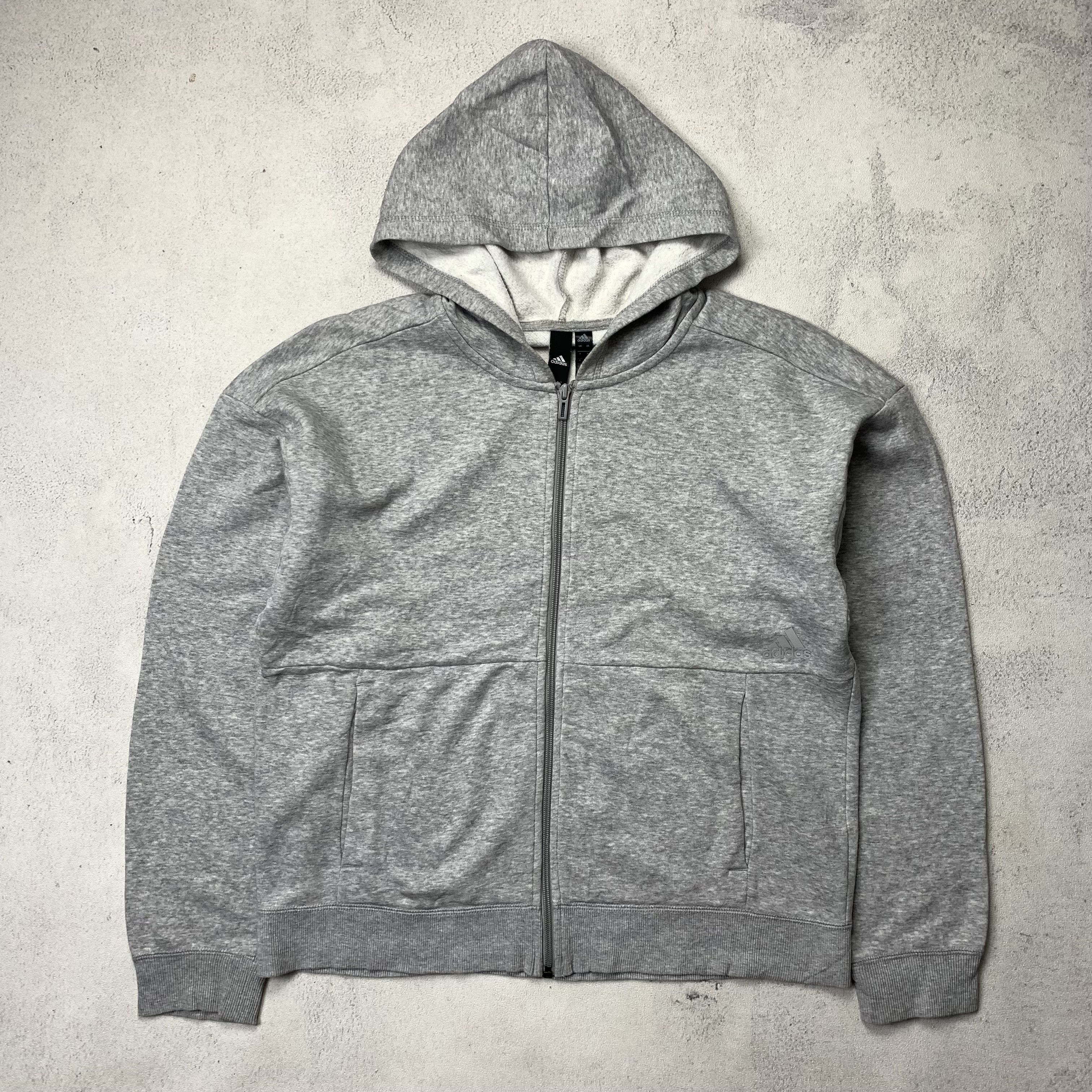 Adidas Adidas Three Stripes Spellout Logo Hoodie Size US S / EU 44-46 / 1 - 3 Thumbnail