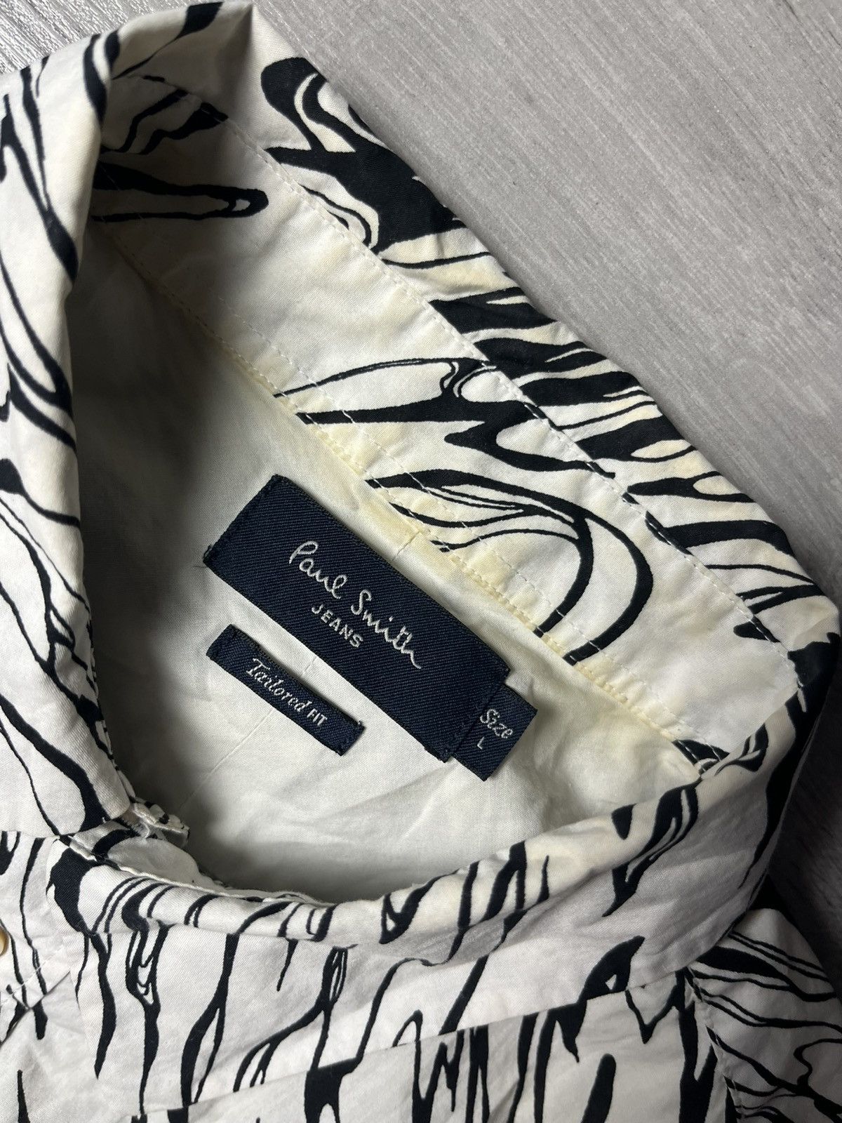 Paul Smith Paul smith jeans shirt printed size Large Size US L / EU 52-54 / 3 - 4 Thumbnail