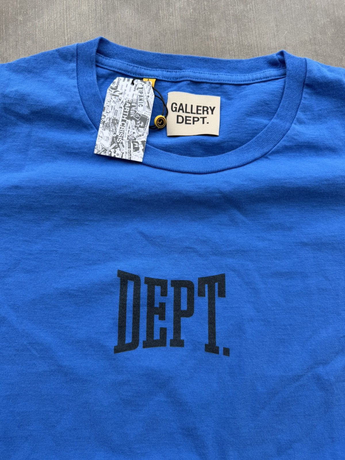 Gallery Dept. Gallery Dept. Gym Logo T-Shirt – Royal Blue – New With Tags Size US S / EU 44-46 / 1 - 3 Thumbnail