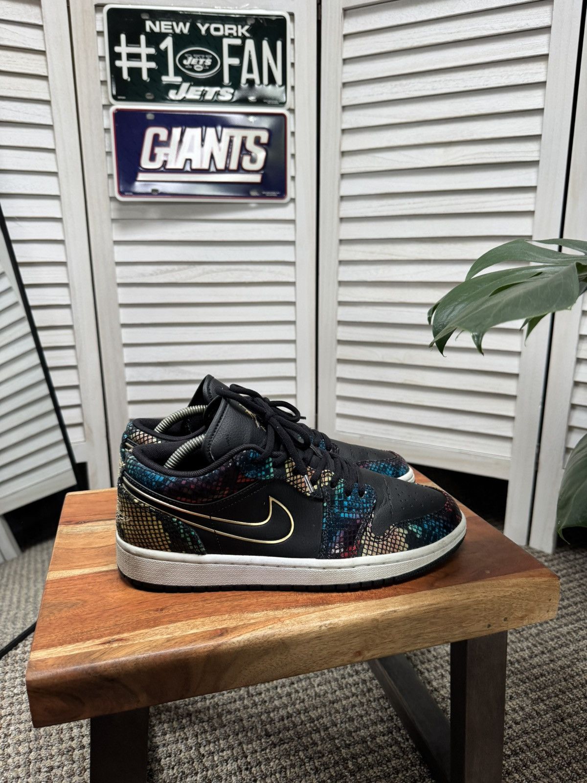 Nike Air Jordan 1 Low Multi Snakeskin Size US 8 / EU 41 - 7 Thumbnail