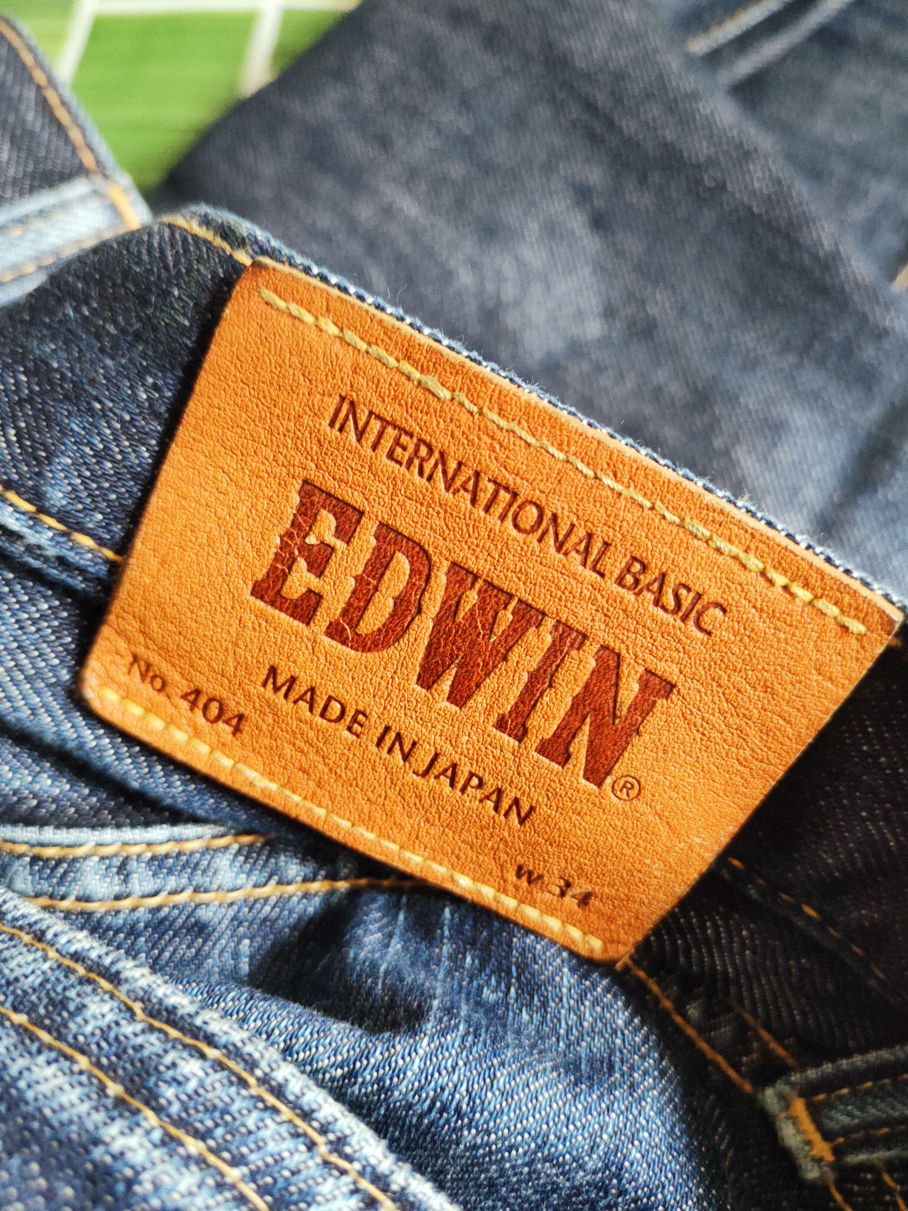 Edwin Edwin Dark Blue Distressed Ripped Jeans #S2736 Size US 34 / EU 50 - 13 Thumbnail
