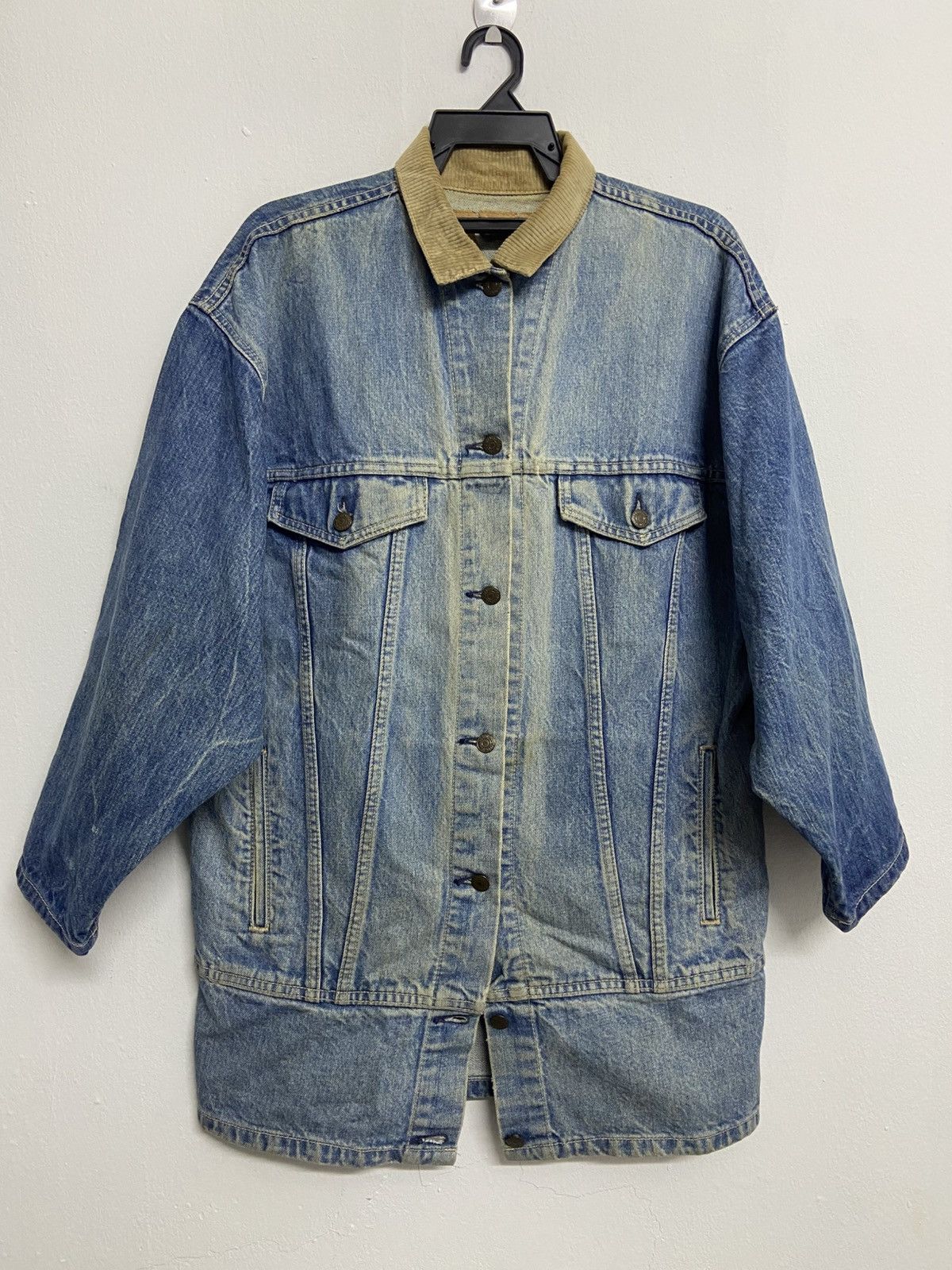 Levi's Vintage 80s Levis Denim Jacket Trucker 77932 Size US S / EU 44-46 / 1 - 1 Thumbnail