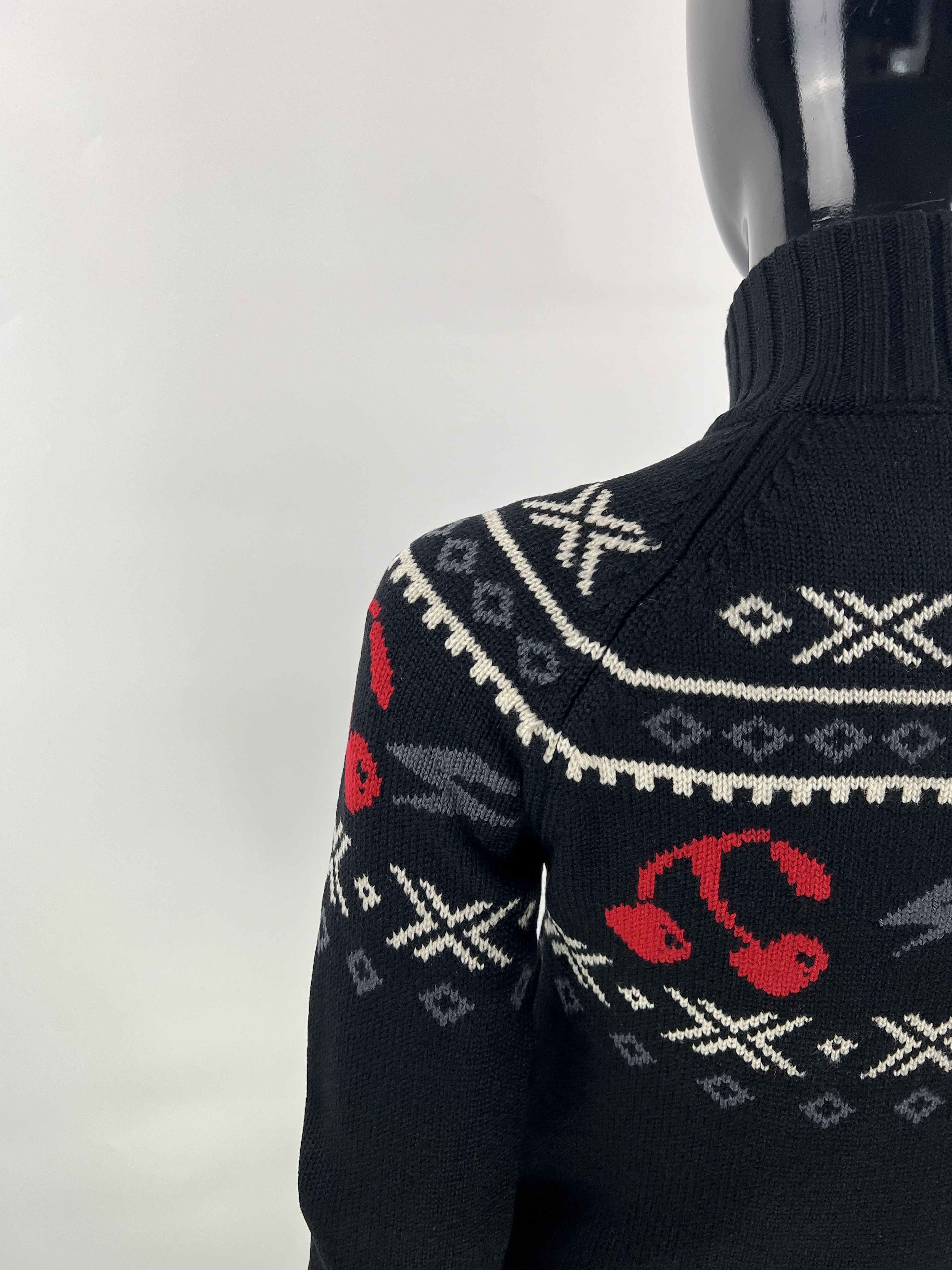 Carhartt Carhartt Cherry Full Zip 100% Wool Jacket Sweater Aztec Size XS / US 0-2 / IT 36-38 - 9 Thumbnail