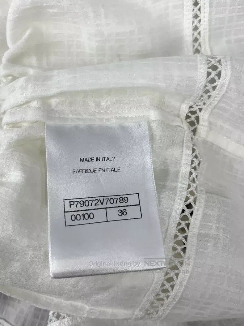 Chanel Chanel 25P white bow strap top Size XS / US 0-2 / IT 36-38 - 5 Thumbnail