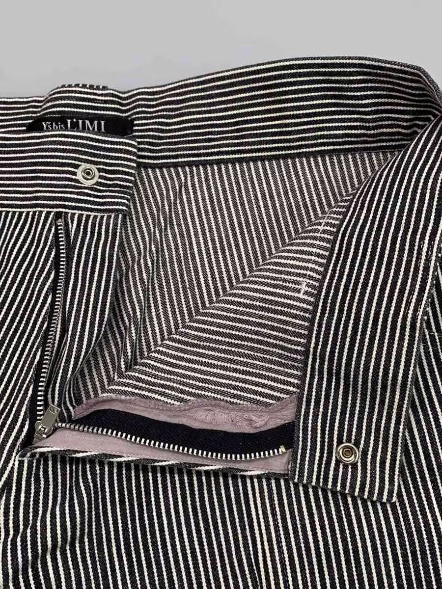 Yohji Yamamoto Striped Flared Pants Size US 32 / EU 48 - 3 Thumbnail