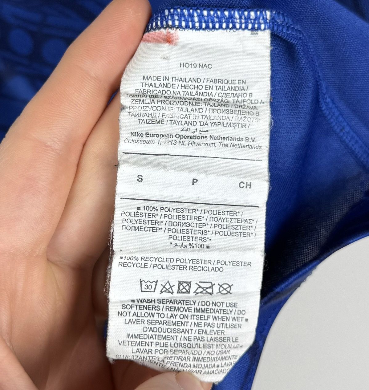 Nike Chelsea FC 2019-2020 Home Soccer Jersey Football Shirt Nike Size US S / EU 44-46 / 1 - 11 Thumbnail