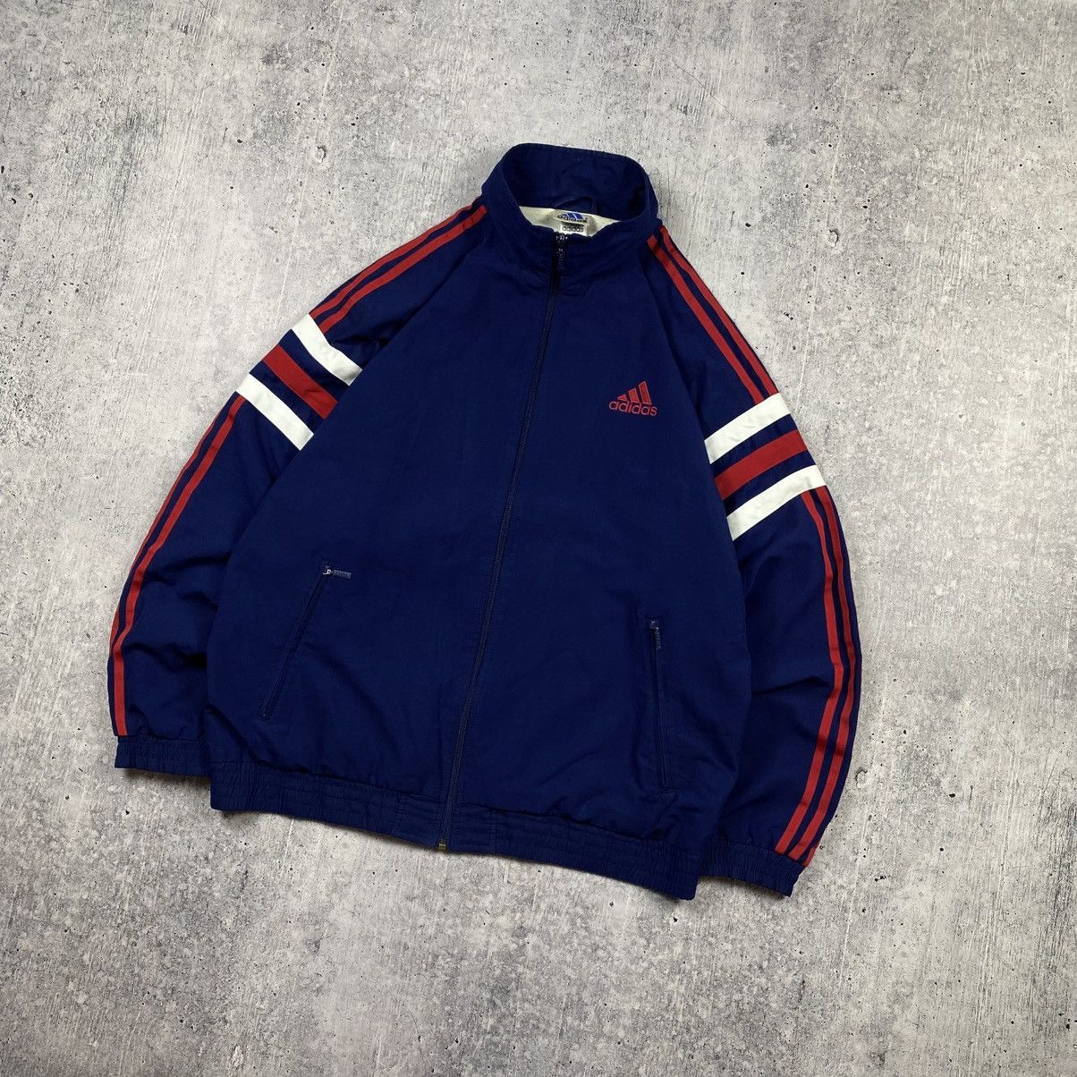 Adidas Vintage Adidas 3-Stripes Y2K Streetwear Track Jacket Men L Size US L / EU 52-54 / 3 - 2 Thumbnail