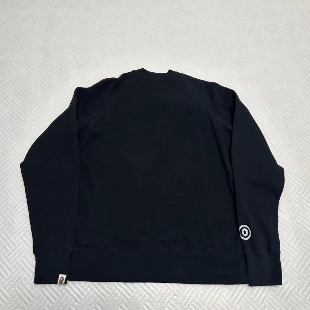 Bape SHARK APPLIQUE CREWNECK Size US M / EU 48-50 / 2 - 2 Thumbnail