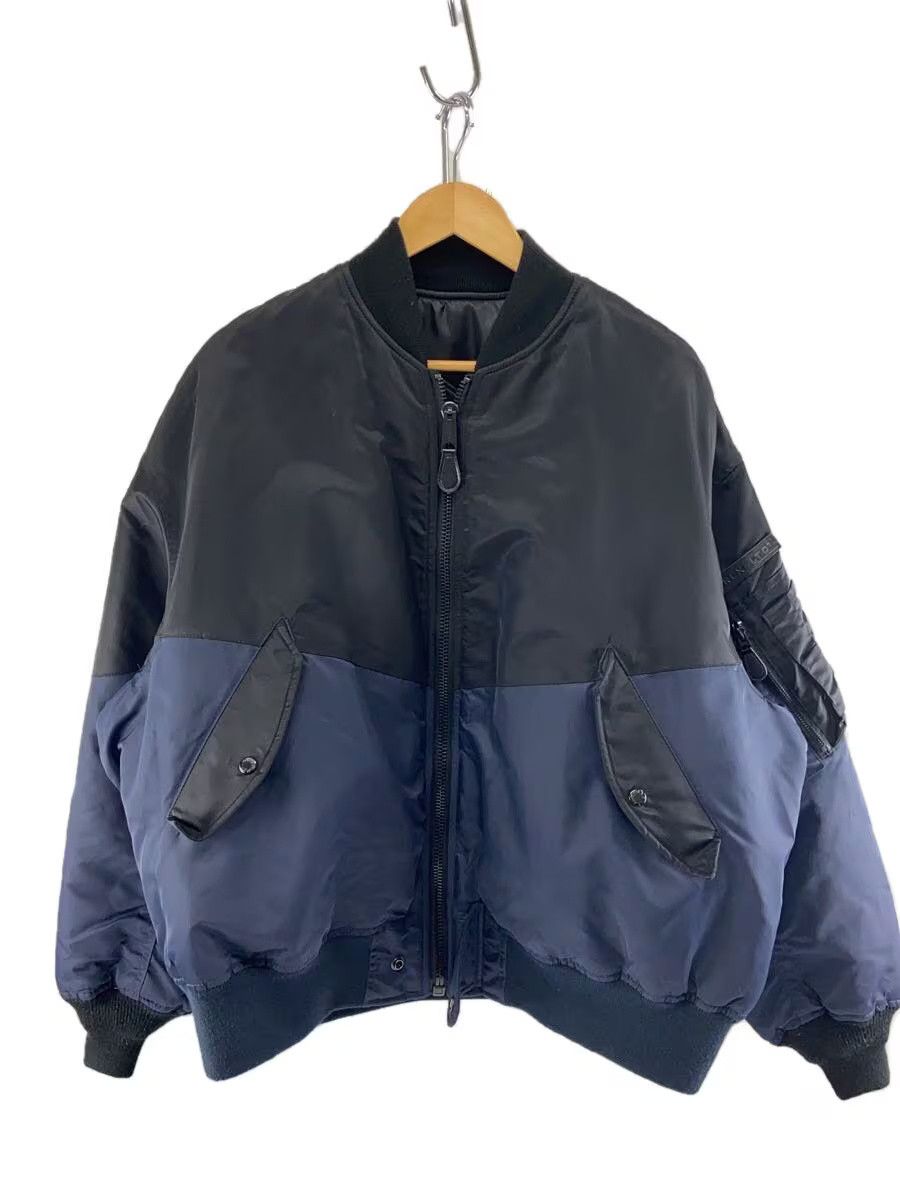 Avirex x Facetasm Plain Nylon Military Jacket Black