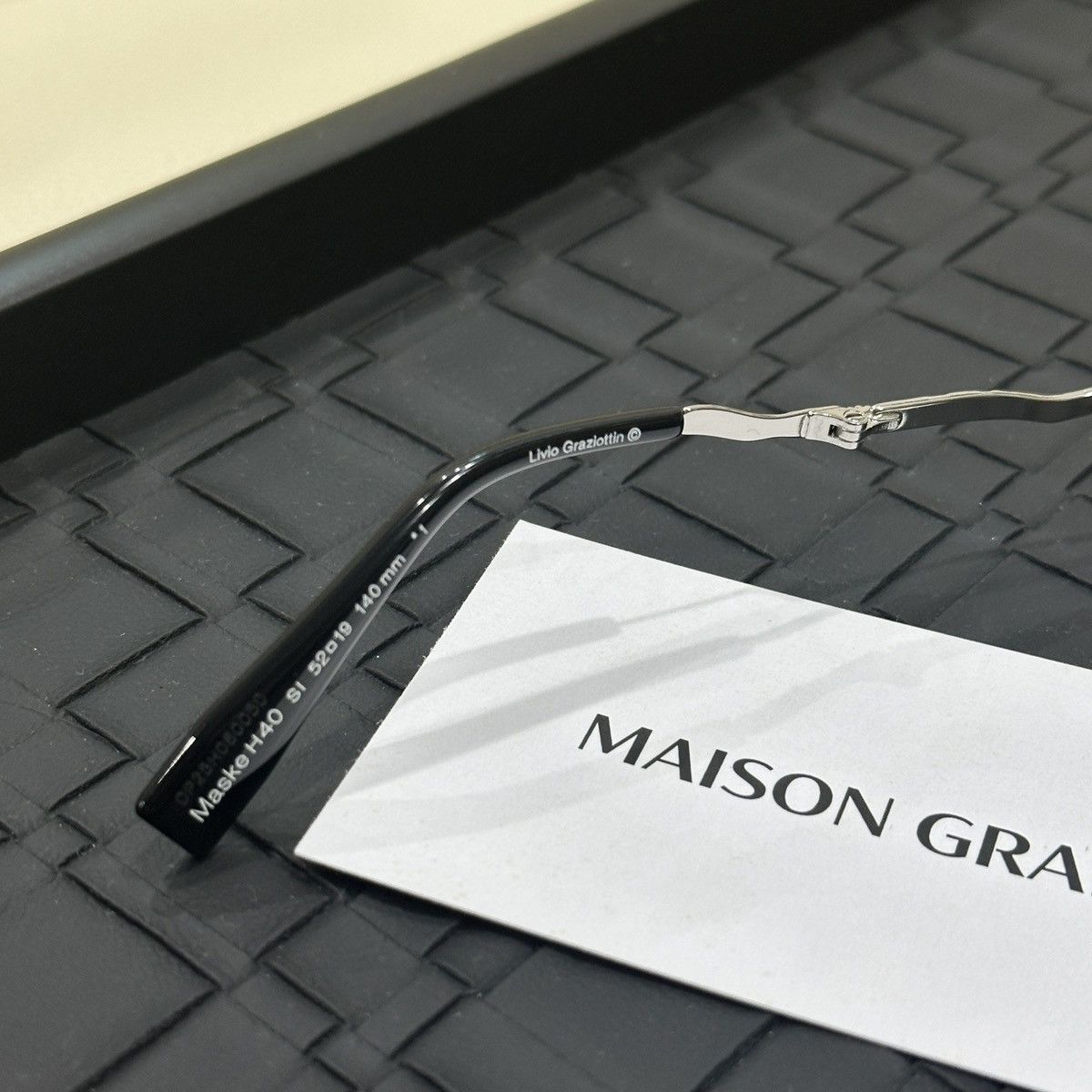 Kuboraum KUBORAUM H40 SI SUNGLASSES - FOLDABLE GLASSES Size ONE SIZE - 10 Thumbnail