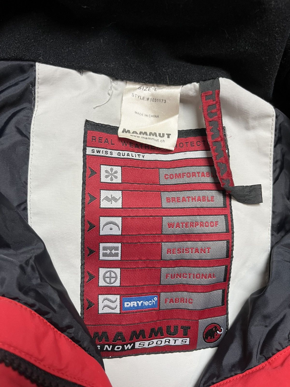 Mammut Mammut snow sport vintage jacket Size US L / EU 52-54 / 3 - 8 Thumbnail