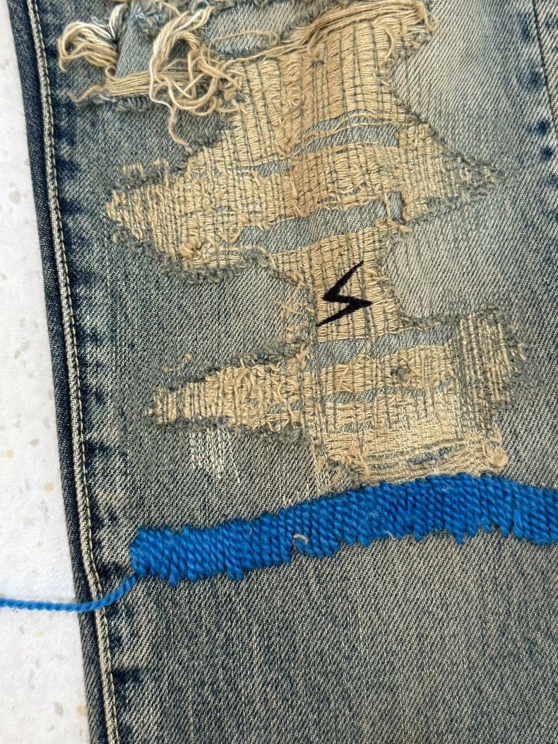Undercover UNDERCOVER size 2 Blue String Jeans 2504-Nextarrow Size US 28 / EU 44 - 5 Thumbnail