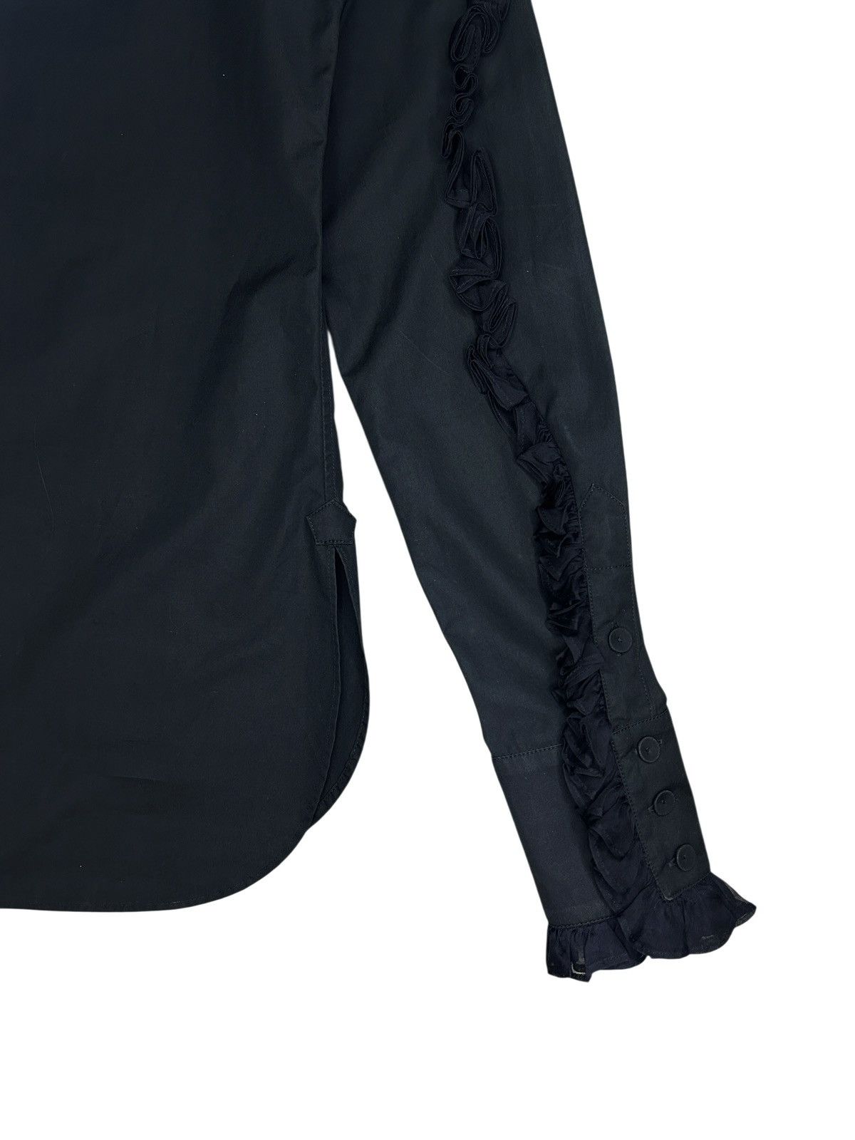 Balenciaga F/W 05 Ruffled Shirt Size M / US 6-8 / IT 42-44 - 10 Thumbnail