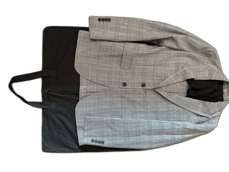 Burberry Burberry London Gray Check Blazer Size US XL / EU 56 / 4 - 1 Thumbnail