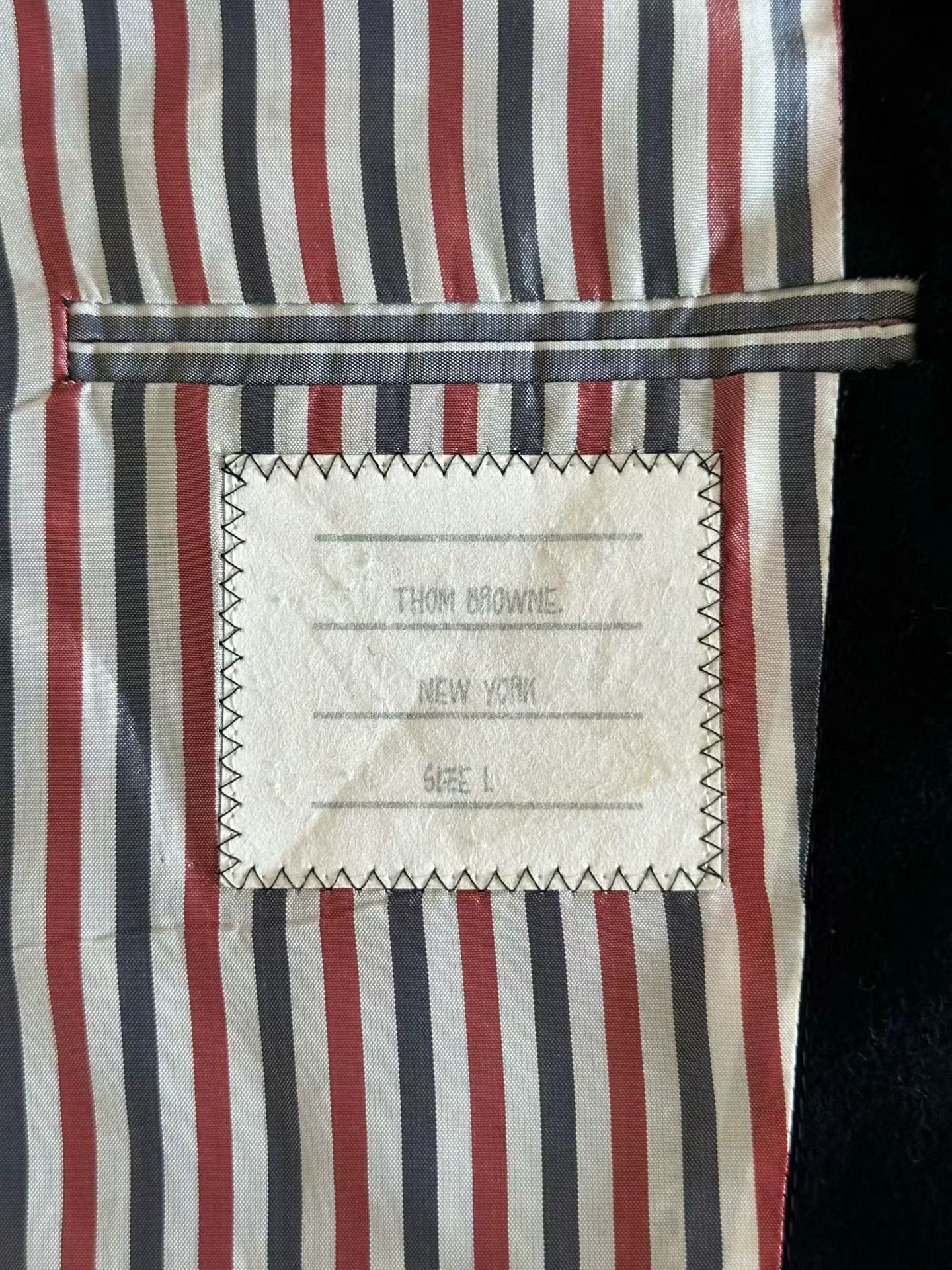 Thom Browne Thom Browne Wool Sleeve Patch Suit Size 40R - 3 Thumbnail
