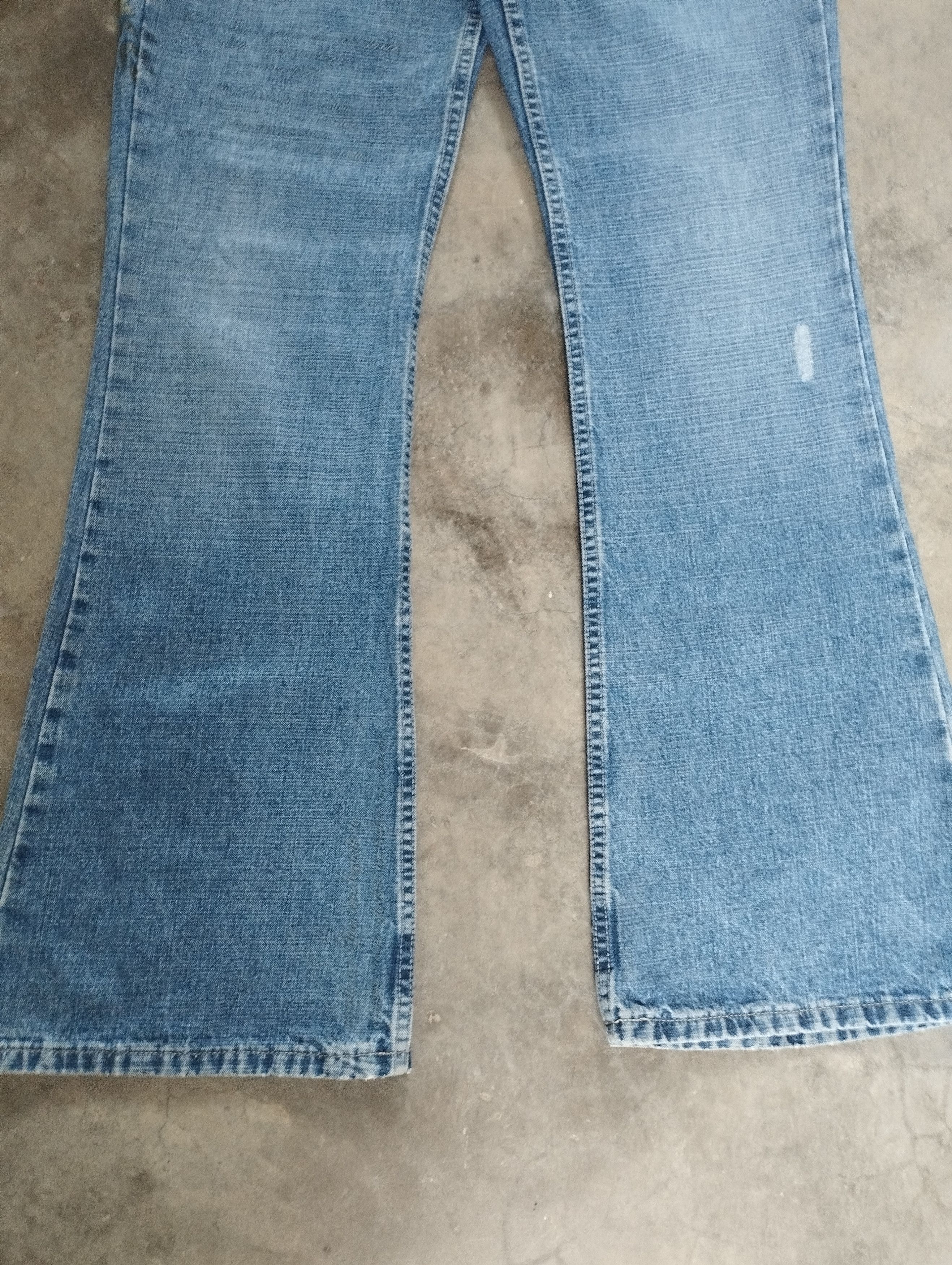 Japanese Brand Super Flare Jeans Poem Jeans Mossimo Bootcut Jeans Size US 32 / EU 48 - 4 Thumbnail