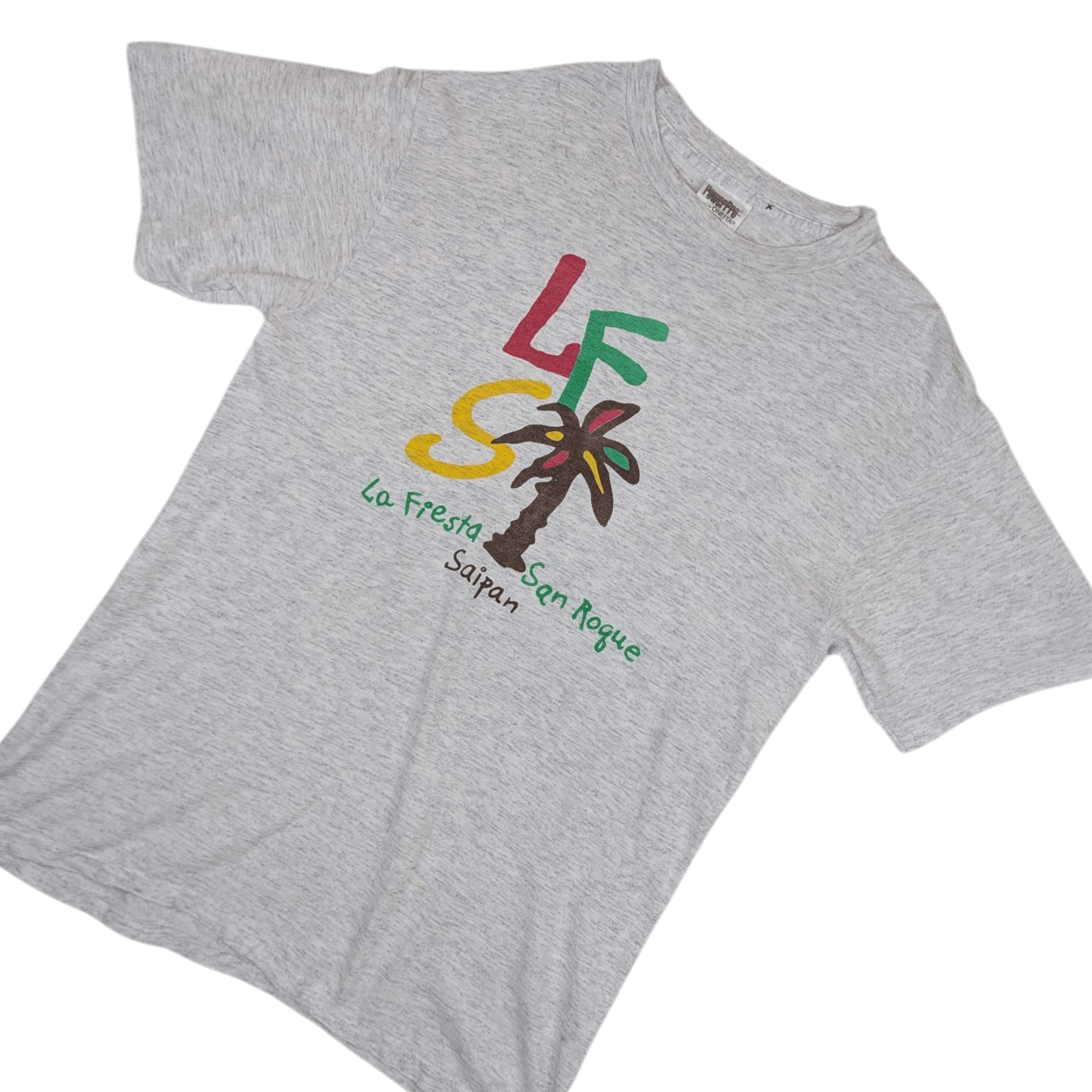 Vintage Vintage 90's La Fiesta San Roque Saipan Hawaii T-Shirt Size US M / EU 48-50 / 2 - 3 Thumbnail