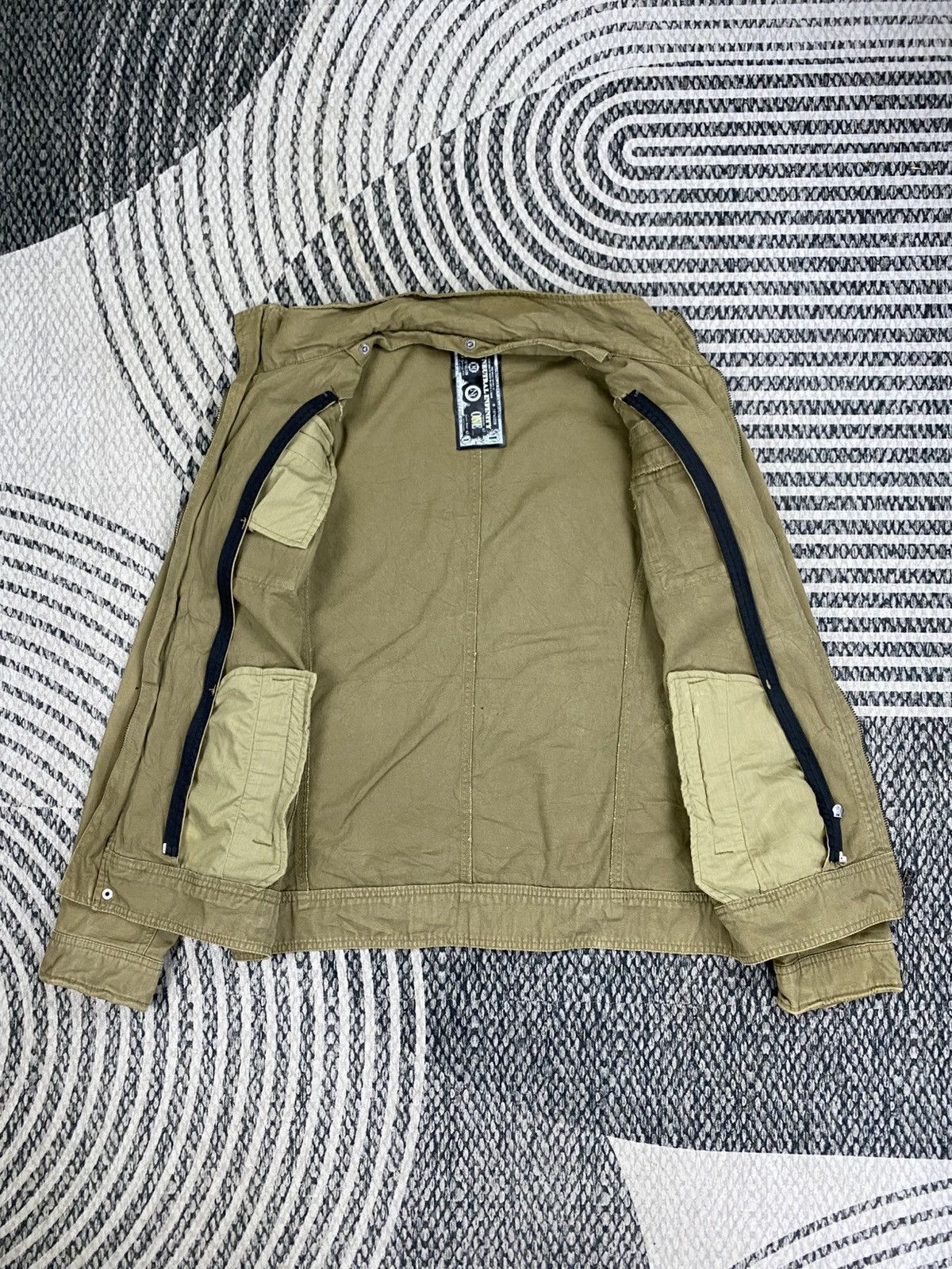 Japanese Brand Vtg Neutral Infinity Stand Collar Multipocket Field Jacket Size US M / EU 48-50 / 2 - 6 Thumbnail
