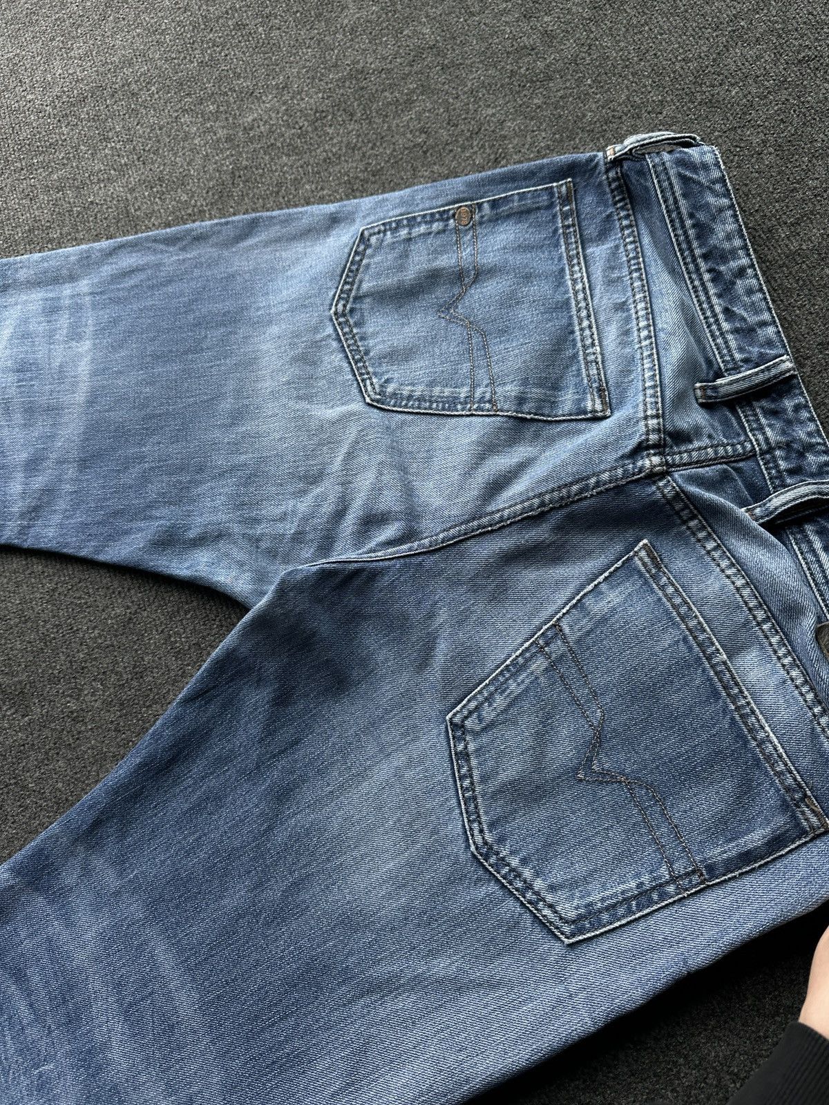 Diesel 🚨 RARE DIESEL MEN DENIM JEANS AVANT GARDE IFSIXWASNINE Y2K Size US 32 / EU 48 - 12 Thumbnail