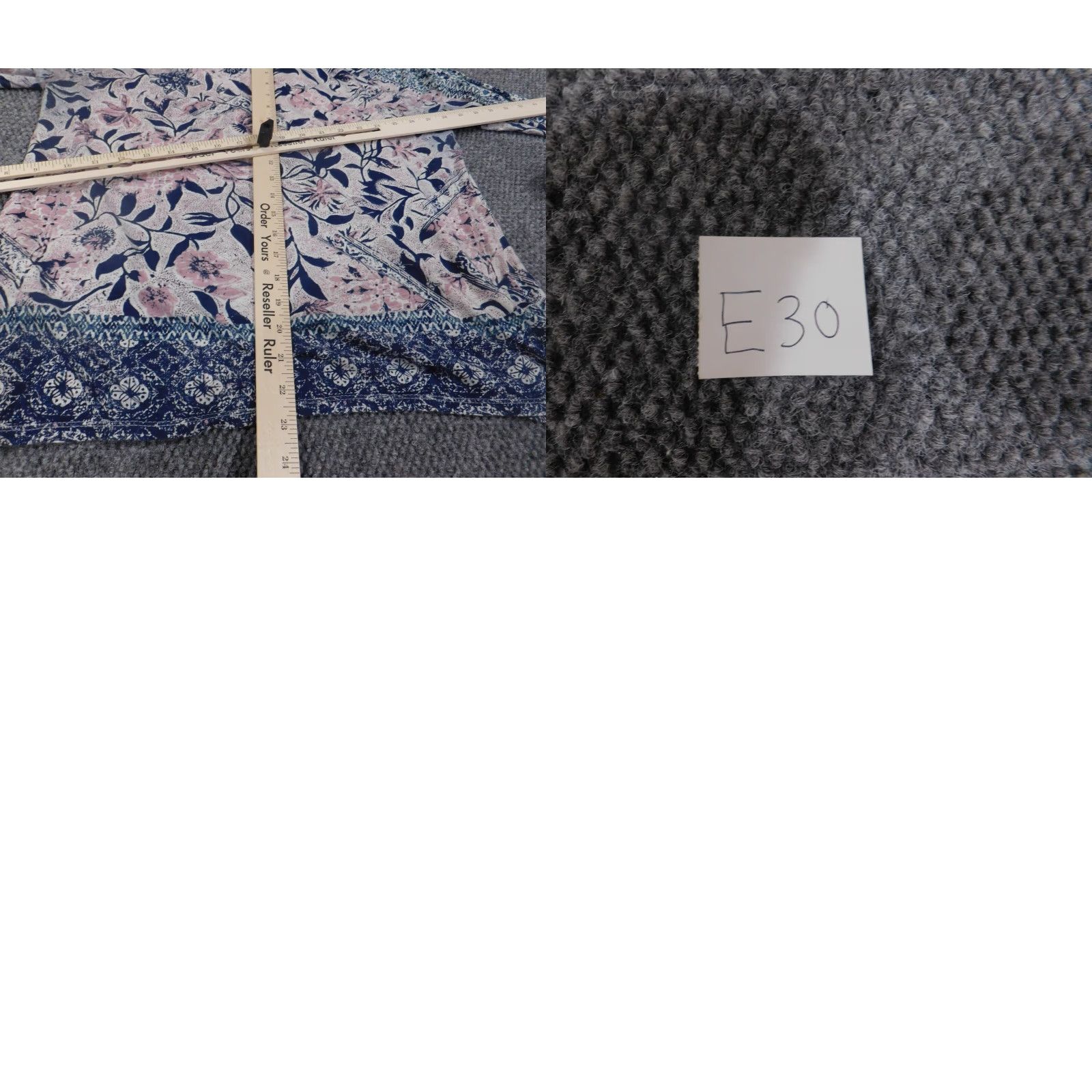 Lucky Brand Lucky Brand Blouse Shirt Womens M Blue Floral Pullover Round Neck Cotton Modal Casual Stretch Size M / US 6-8 / IT 42-44 - 9 Thumbnail