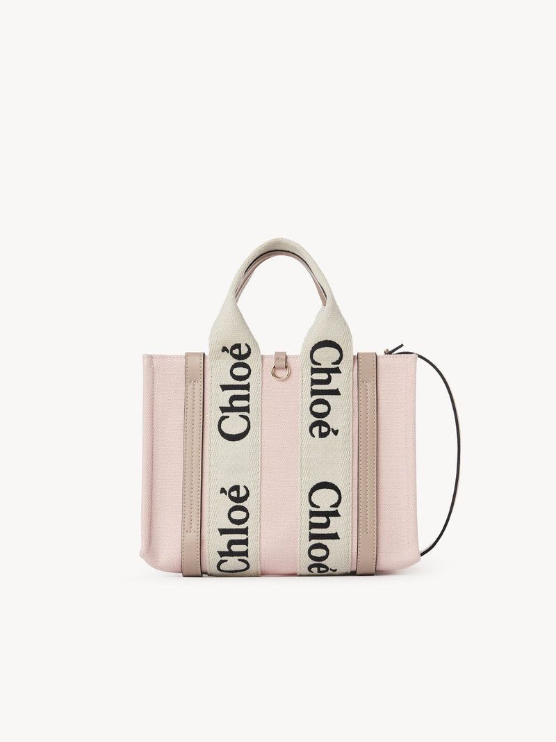 Chloe o1loc1c10226 Size: OS / Woody Small Bag in Powder Pink Size ONE SIZE - 1 Thumbnail