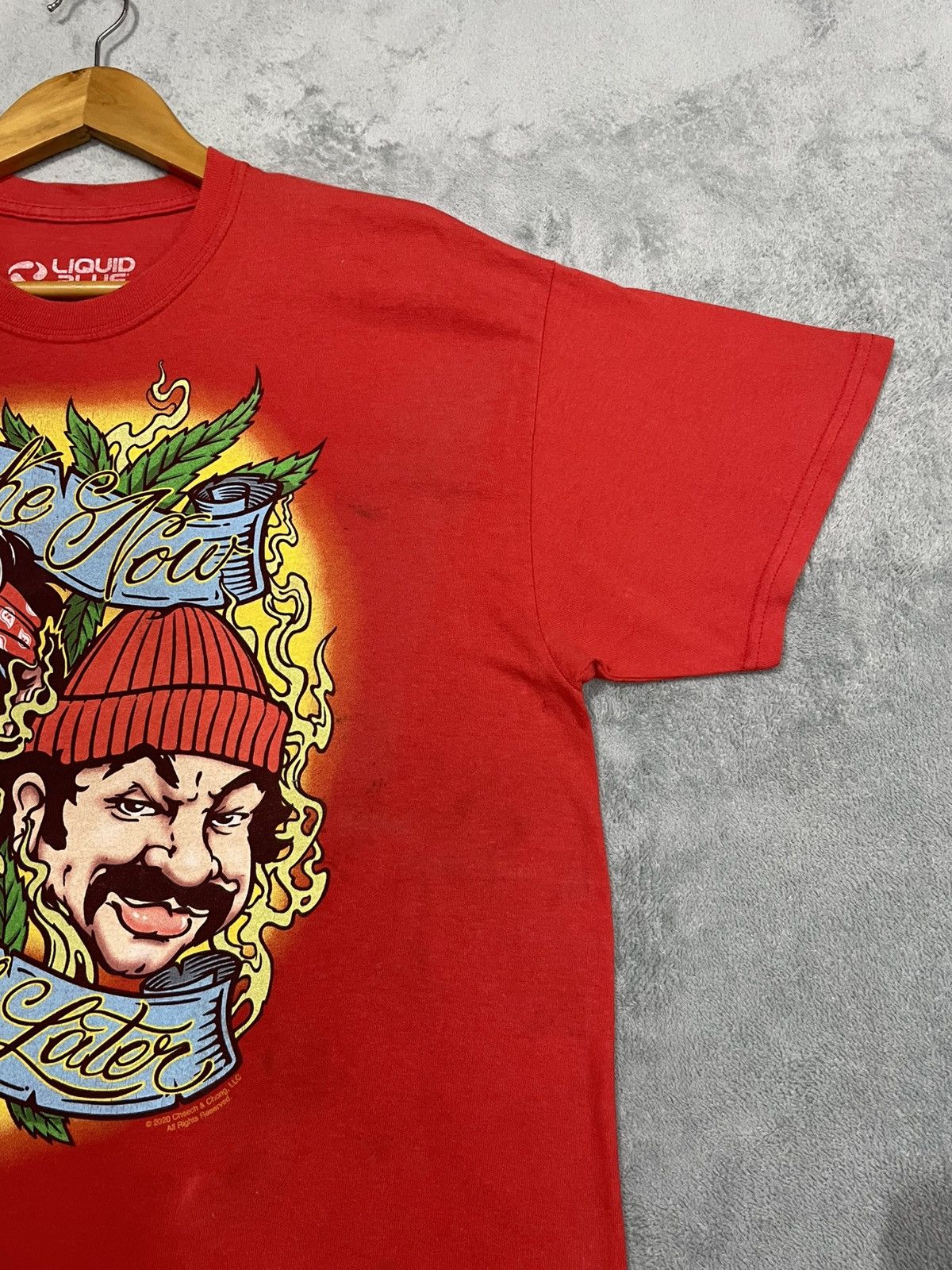 Liquid Blue VINTAGE LIQUID BLUE SMOKE NOW HIGH LATER TSHIRT Size US L / EU 52-54 / 3 - 3 Thumbnail