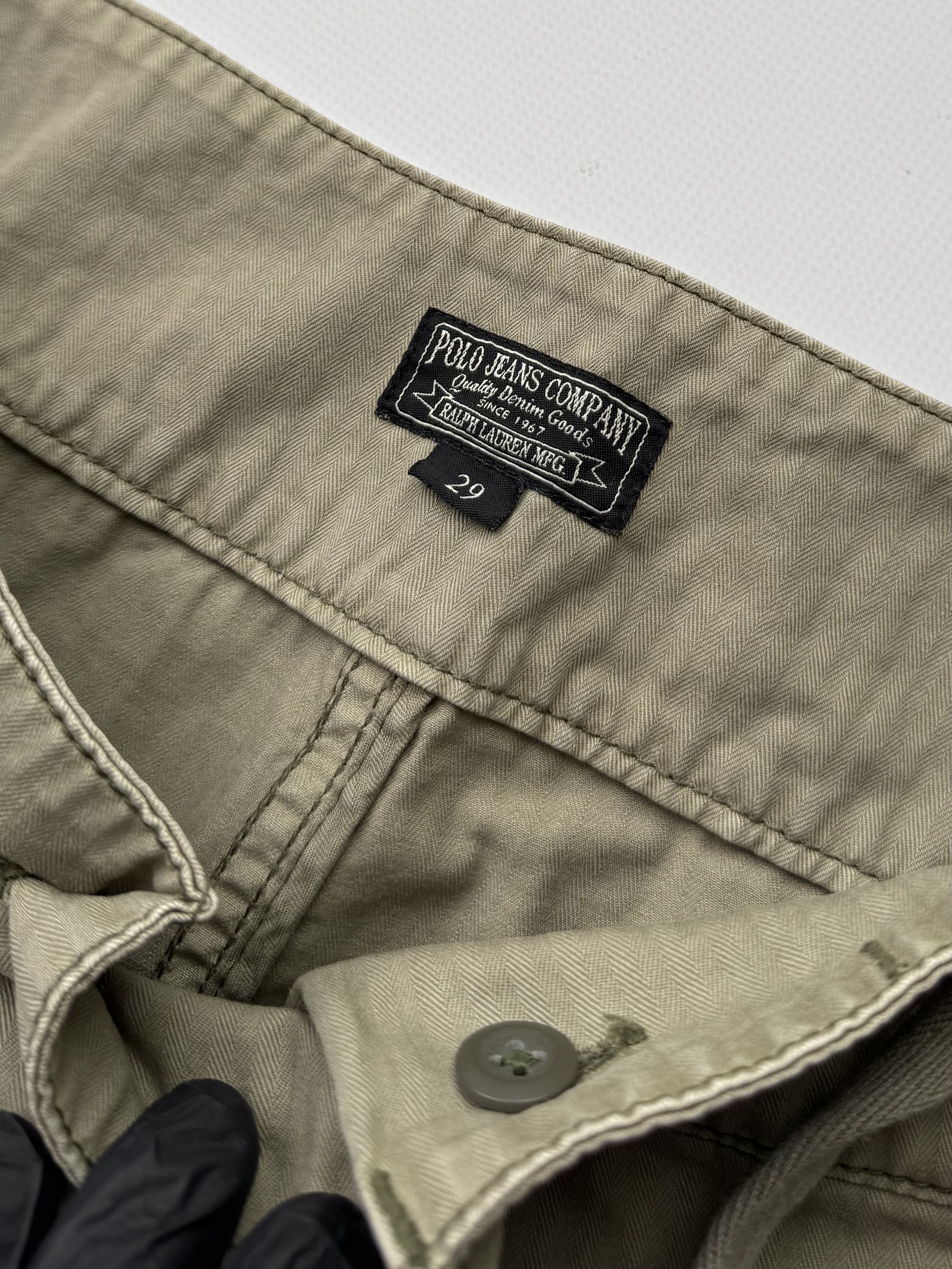 Polo Ralph Lauren Polo Jeans Company Vintage Cargo Mini Skirt (145) Size 29" - 4 Thumbnail
