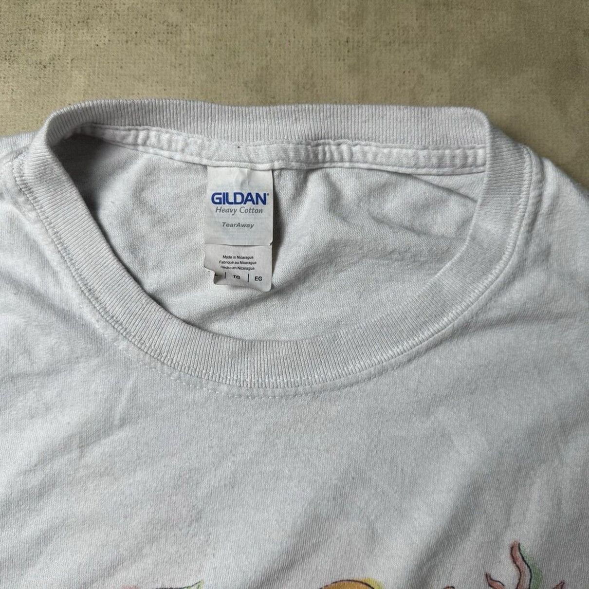 Gildan Gildan Embroidered & Printed Logo T-Shirt White Size US XL / EU 56 / 4 - 4 Thumbnail