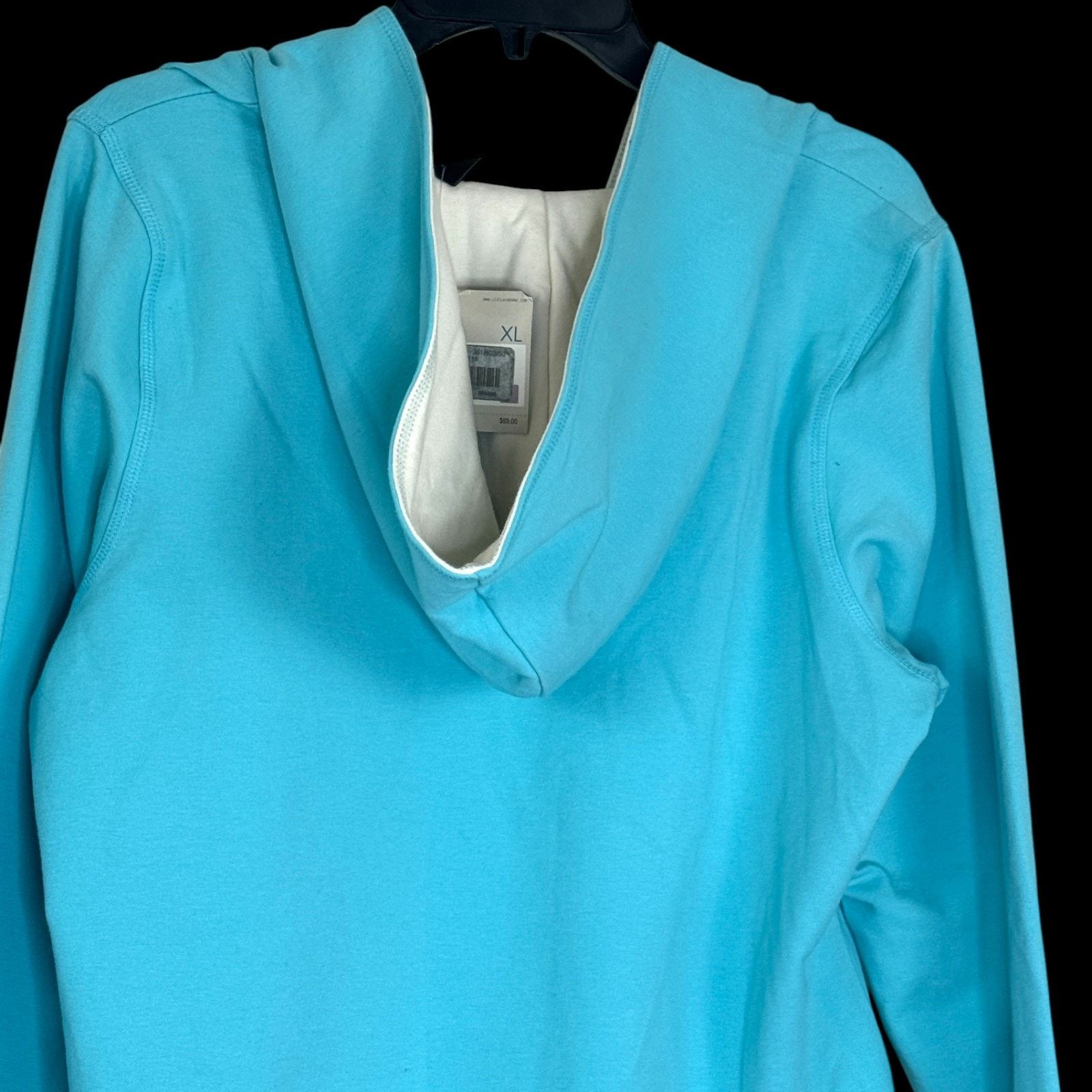 Liz Claiborne Liz Claiborne Hoodie XL Blue Long Sleeve Drawstring Pullover Size XL / US 12-14 / IT 48-50 - 5 Thumbnail