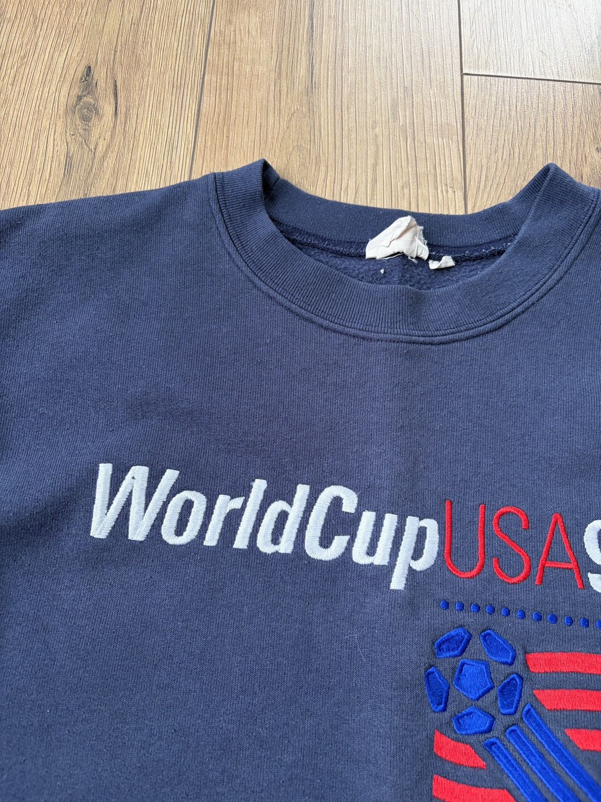 Vintage 1994 World Cup USA Football Soccer Vintage Sweatshirt Size US M / EU 48-50 / 2 - 4 Thumbnail