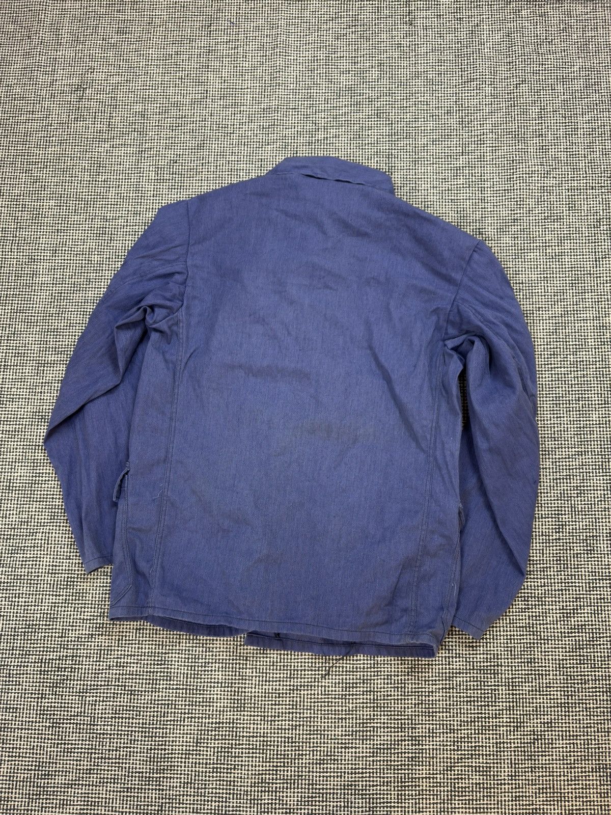 Vintage 60s Polish chore coat utility worker jacket vintage faded Size US M / EU 48-50 / 2 - 3 Thumbnail