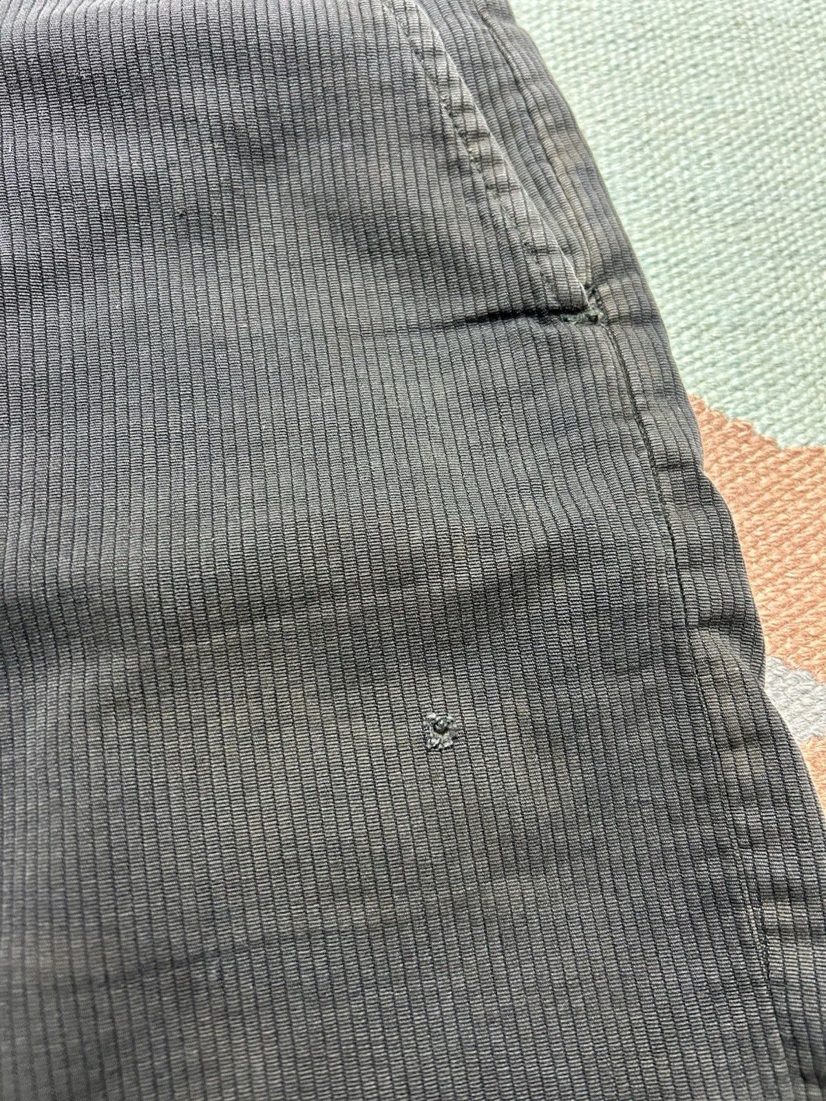 Vintage Vintage 50s black pique shorts cut off side cinch buckle 34 Size US 34 / EU 50 - 4 Thumbnail
