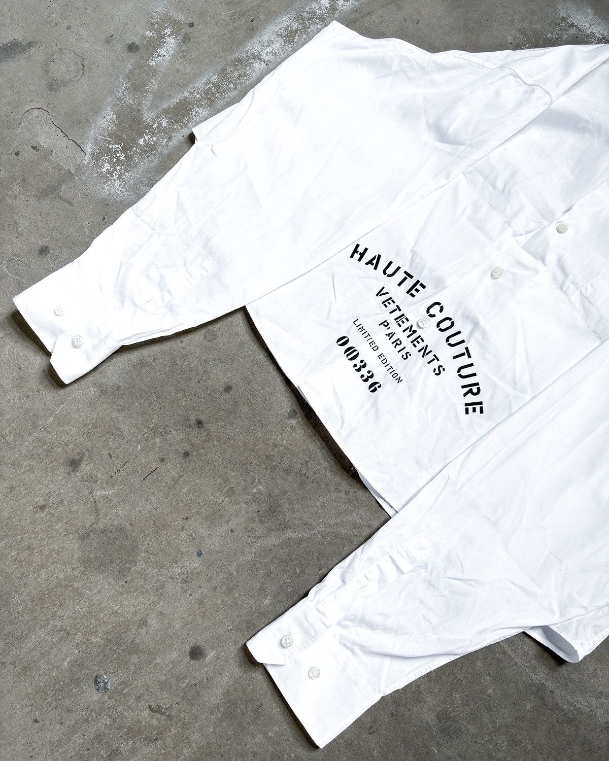 Vetements Vetements Haute Couture Cropped Shirt Size US M / EU 48-50 / 2 - 2 Thumbnail
