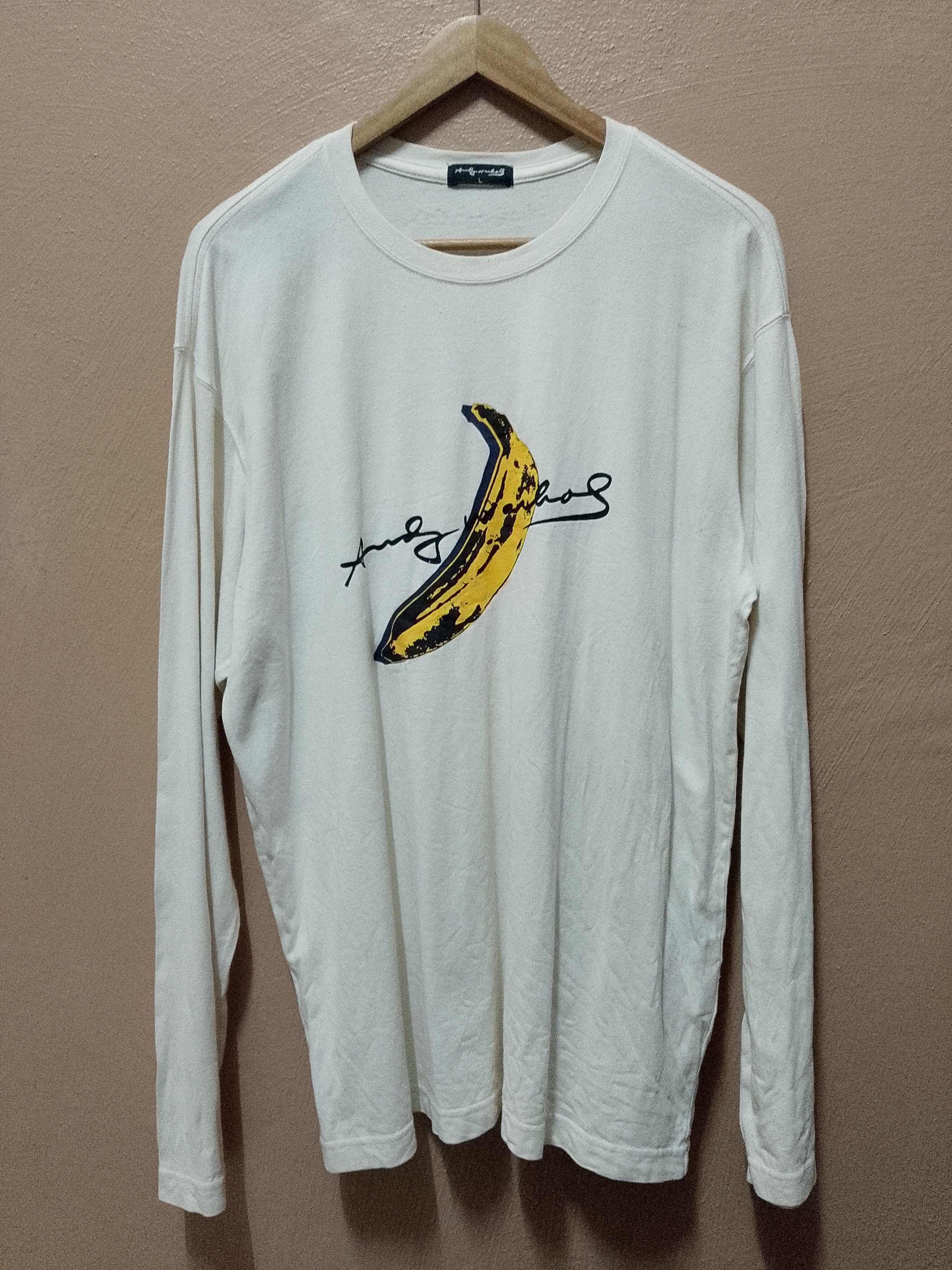 Andy Warhol × Uniqlo Andy Warhol long sleeve Size US L / EU 52-54 / 3 - 2 Thumbnail