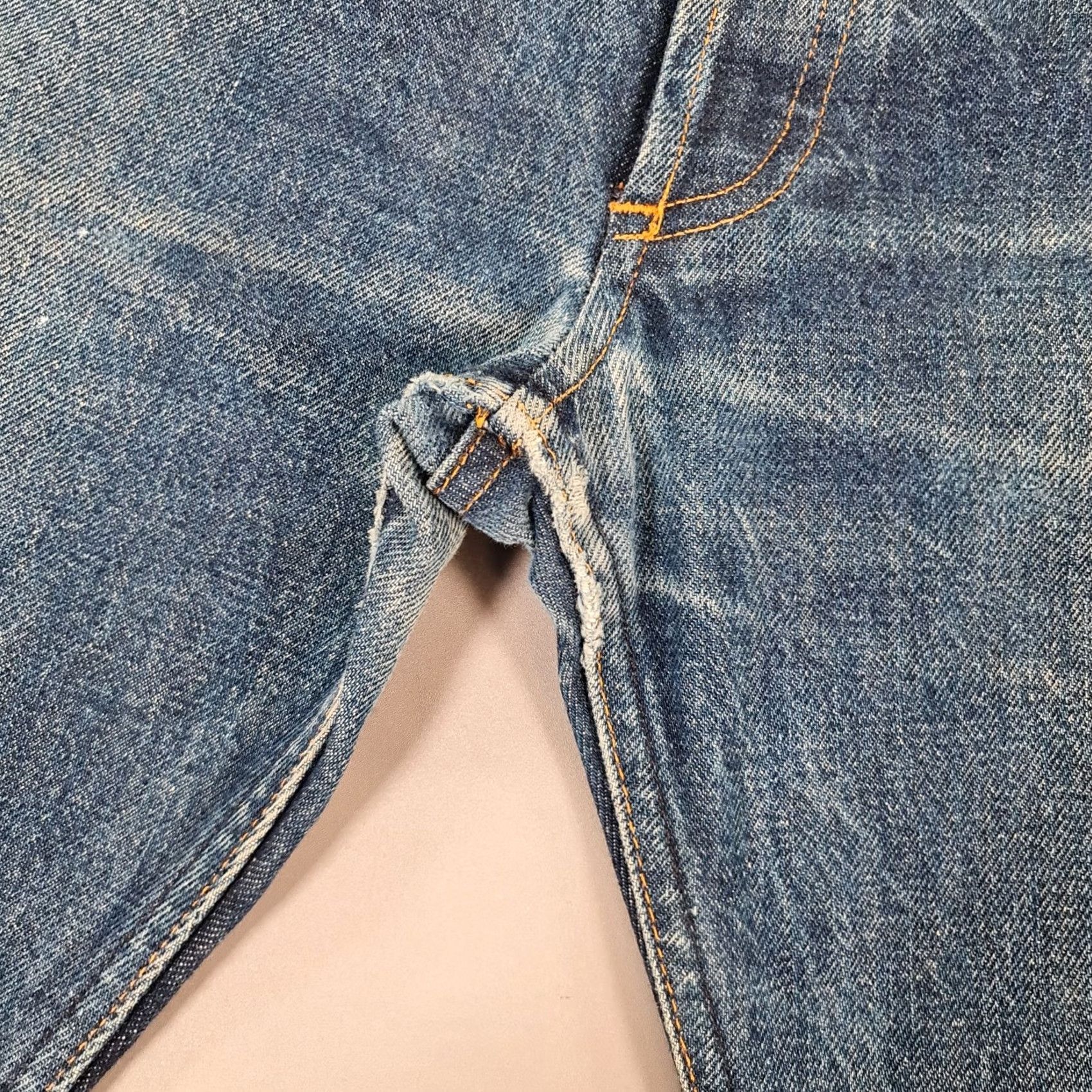 A.P.C. VINTAGE APC Jeans Blue W29 L32 Selvedge Petit Standard Denim Straight Leg Mens Size US 29 - 6 Thumbnail