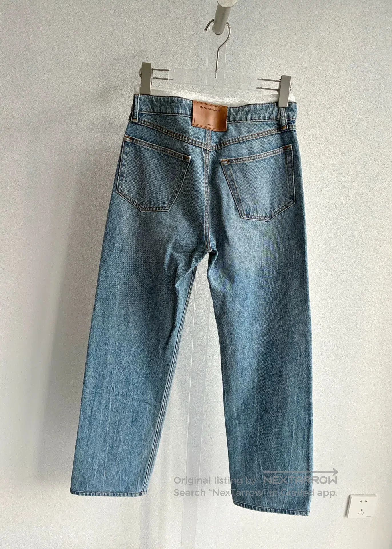 Alexander Wang Alexander Wang Light Blue Straight Jeans. Size 25" / US 0 / IT 36 - 3 Thumbnail