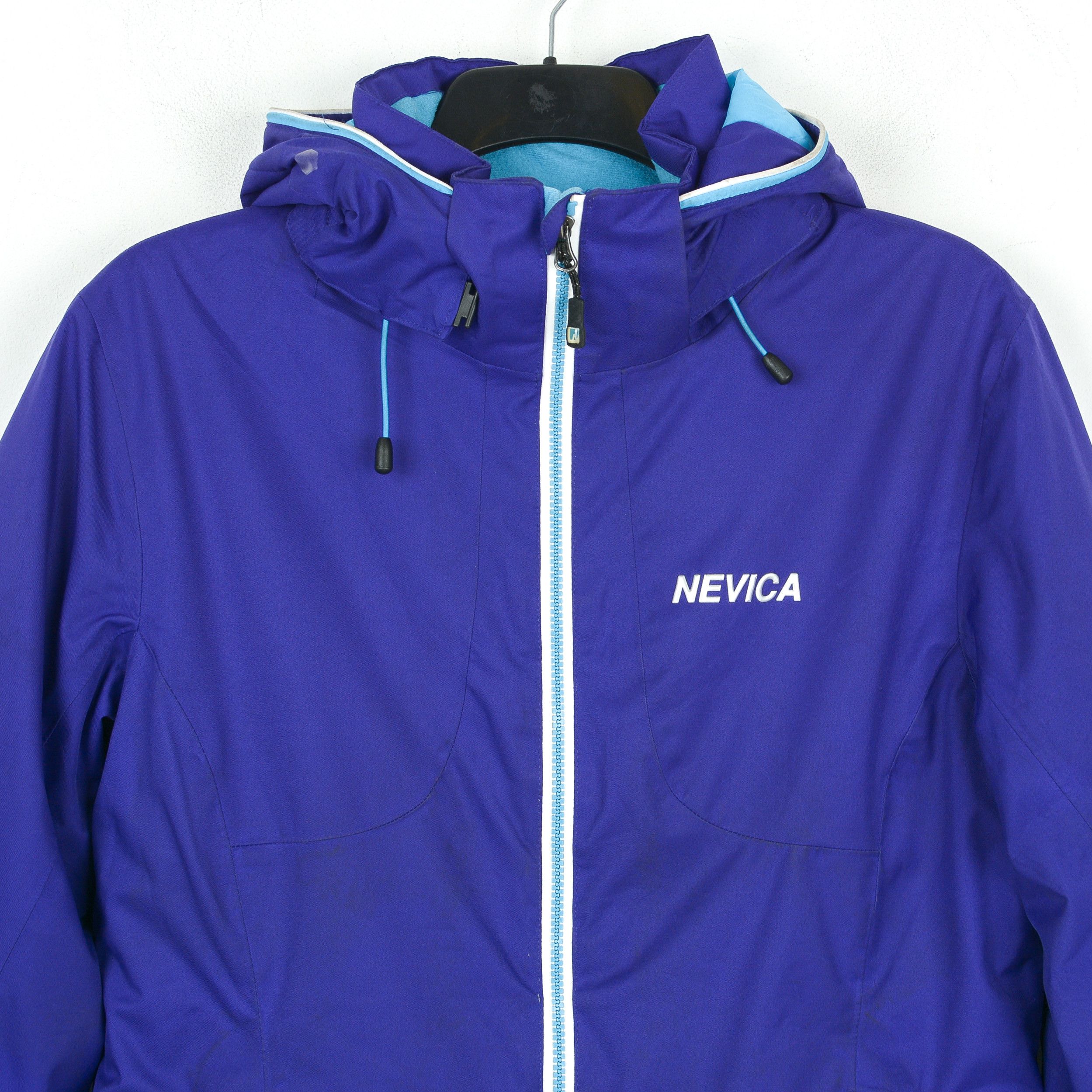 Nevica Women L Ski Jacket Coat Snowboarding UK 16 Hooded Snow Top Size L / US 10 / IT 46 - 2 Thumbnail