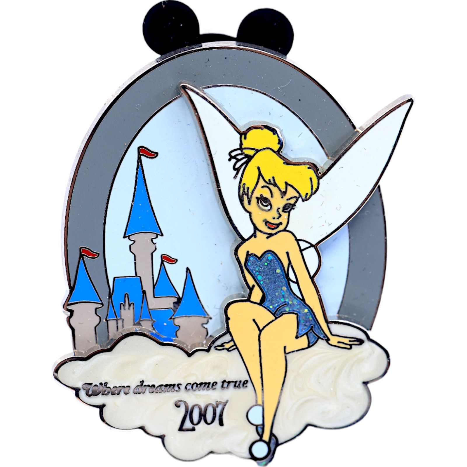 Disney Disney Visa 2007 Where Dreams Come True Tinker Bell Pin Size ONE SIZE - 2 Thumbnail